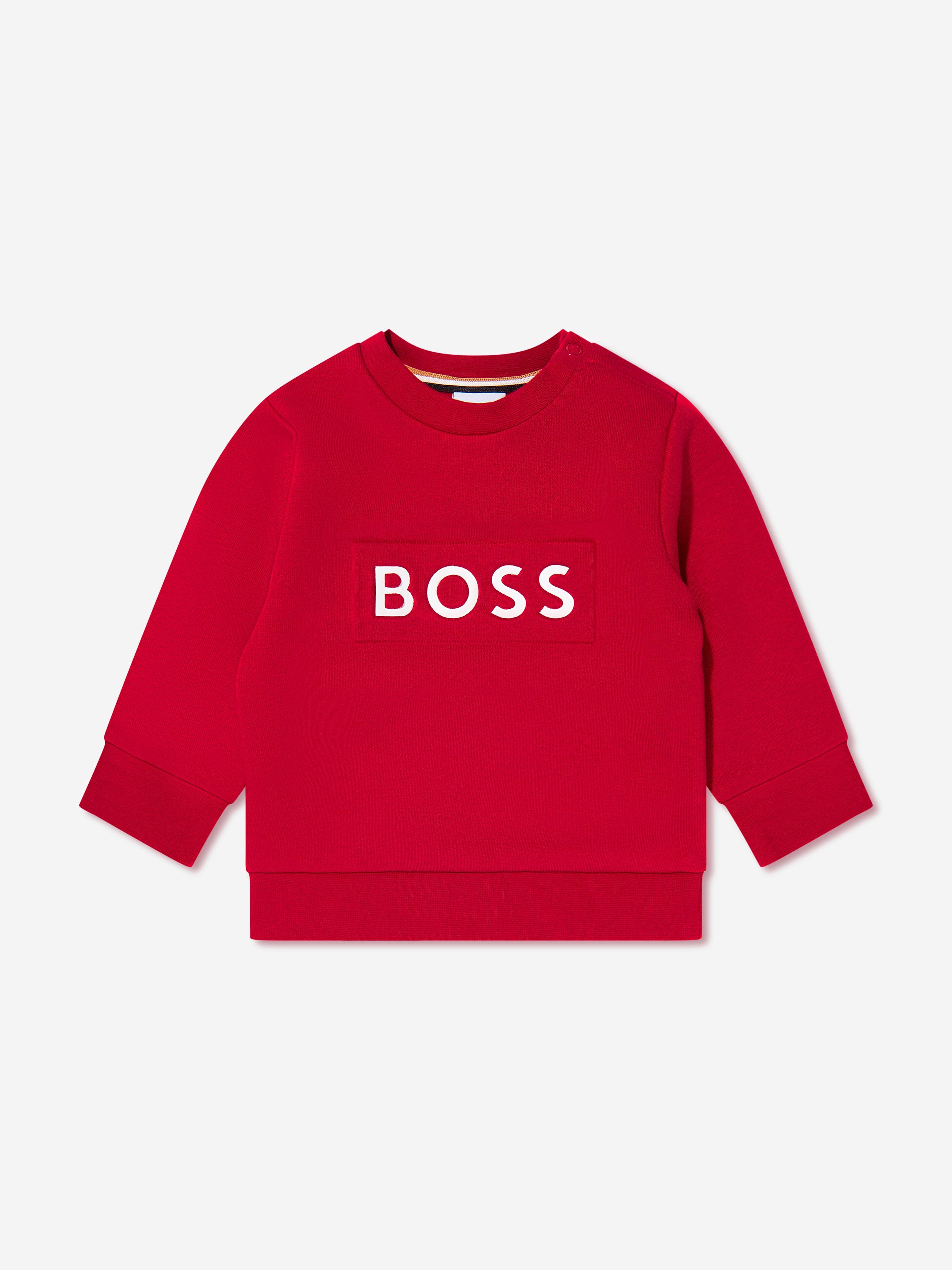 BOSS Baby Boys Logo Print Sweatshirt