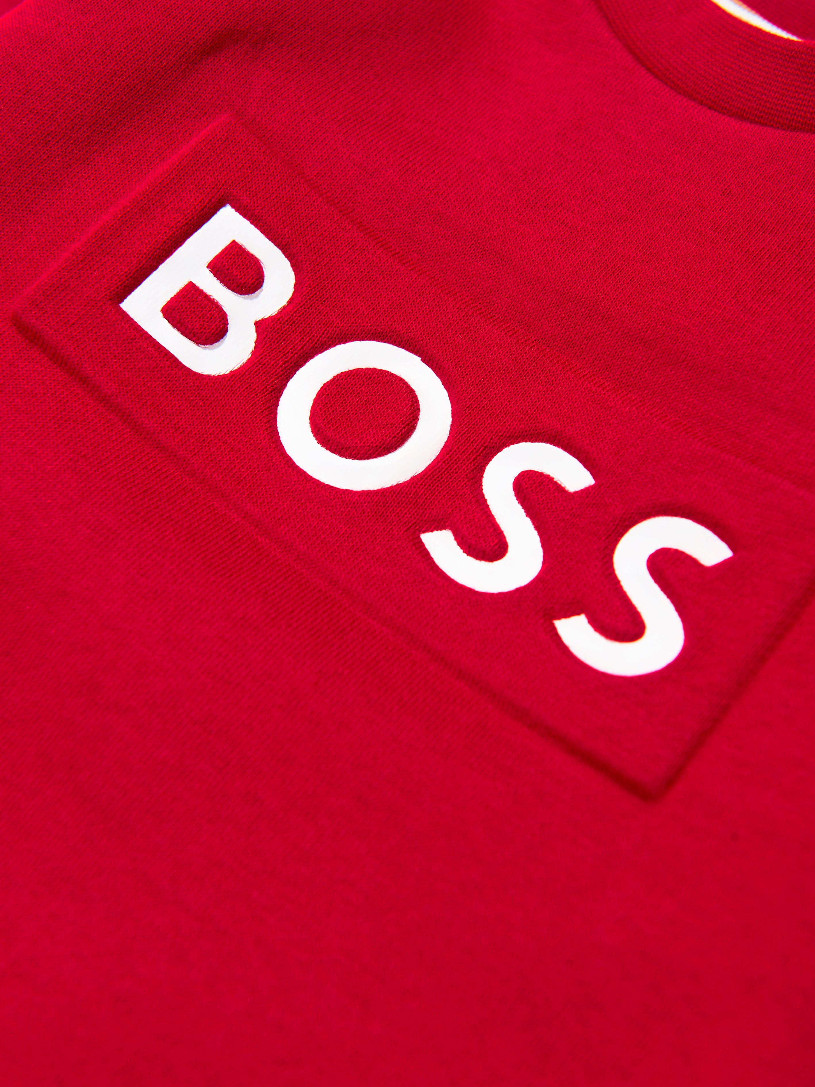 BOSS Baby Boys Logo Print Sweatshirt