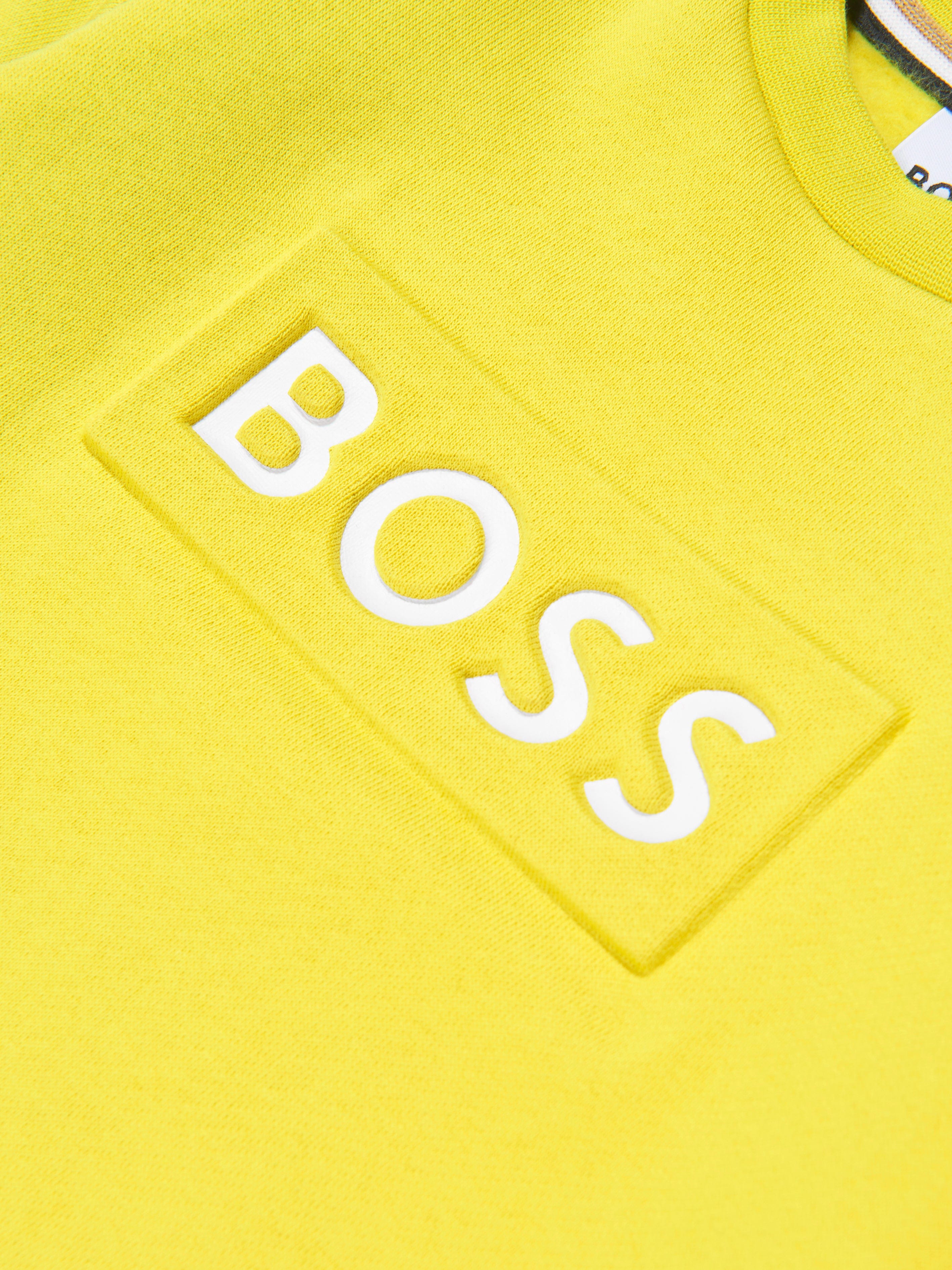 BOSS Baby Boys Logo Print Sweatshirt