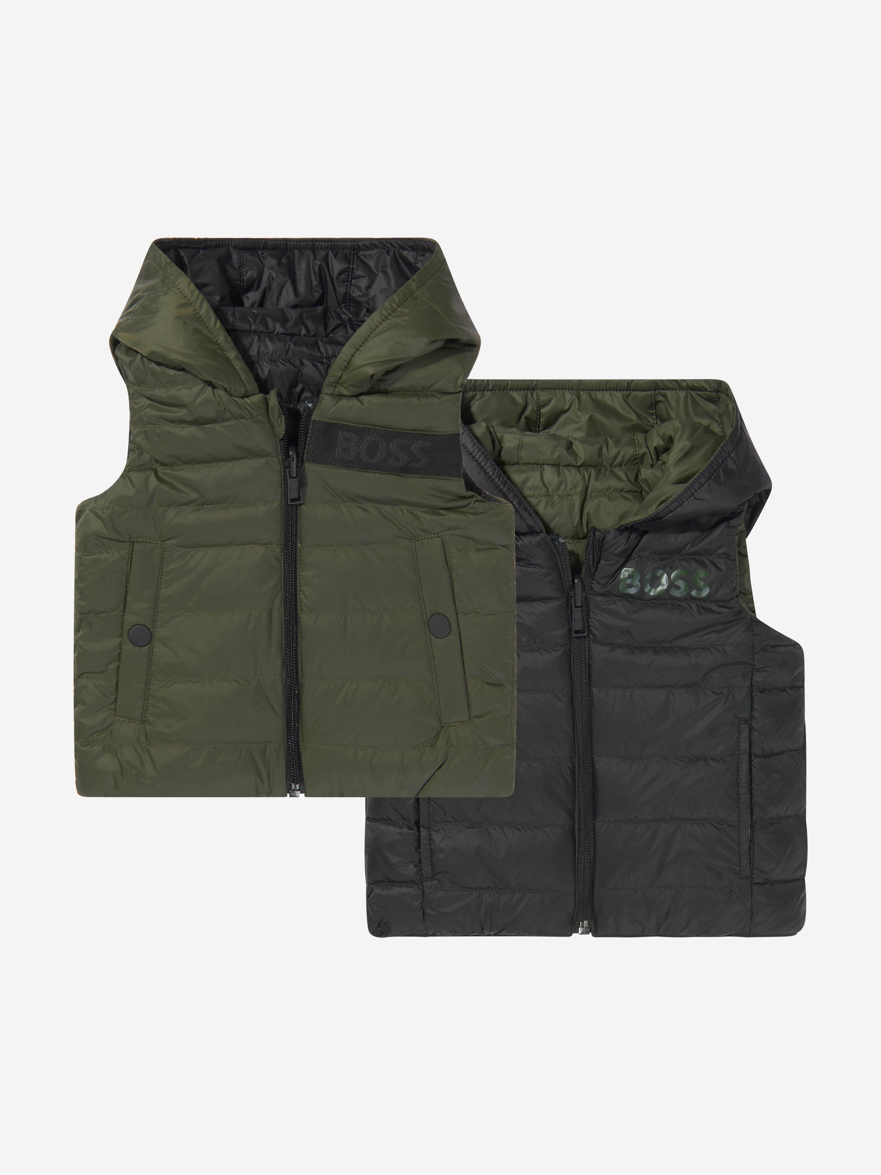 BOSS Baby Boys Down Padded Gilet