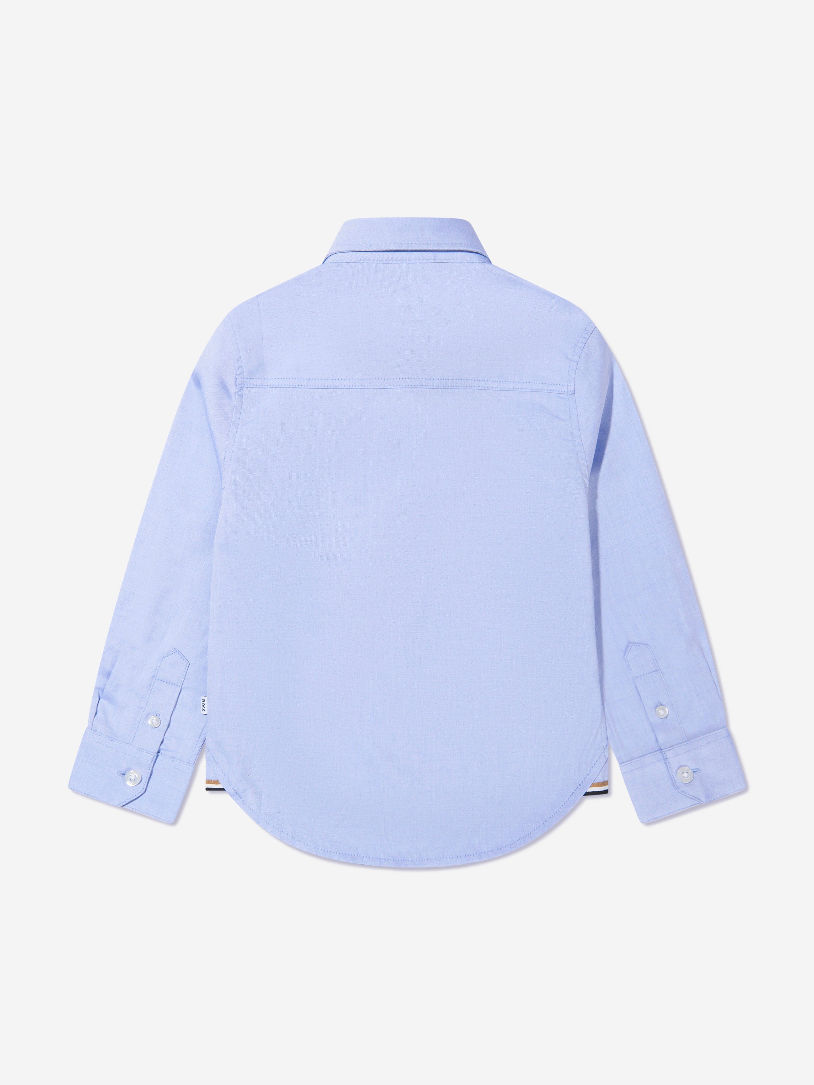 BOSS Boys Long Sleeve Oxford Shirt