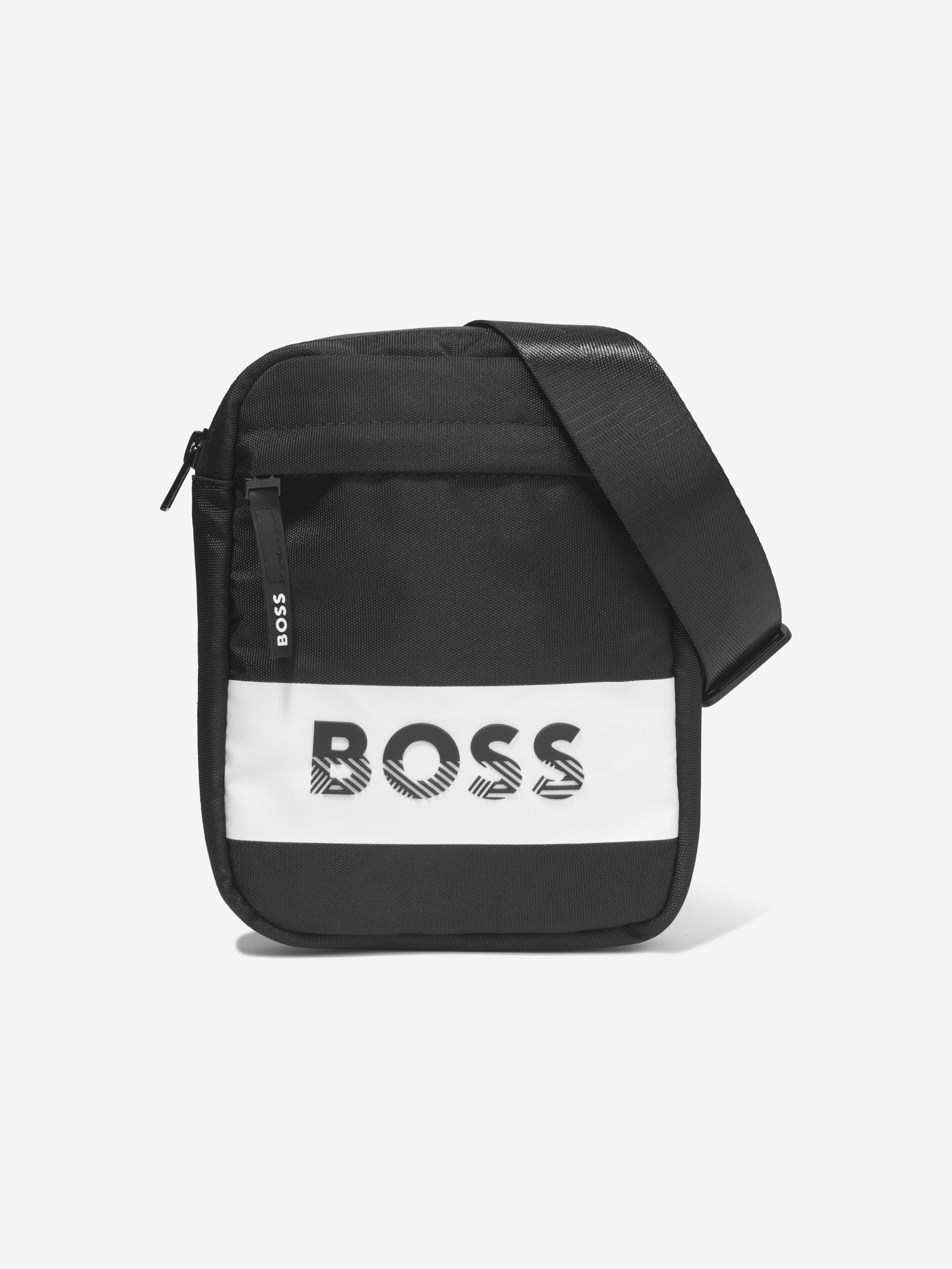 BOSS Boys Logo Pouch Bag