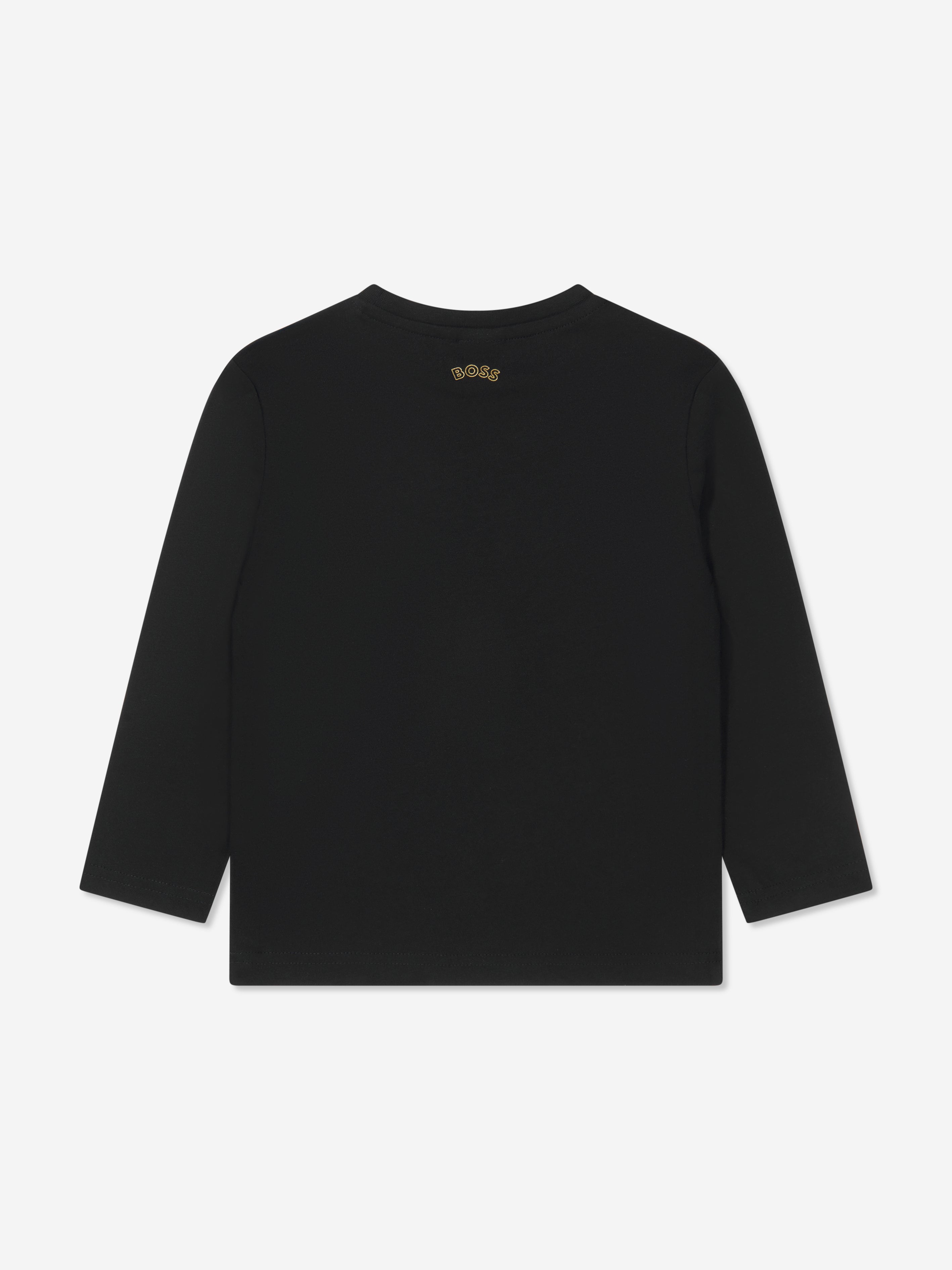 BOSS Boys Long Sleeve Logo T-Shirt