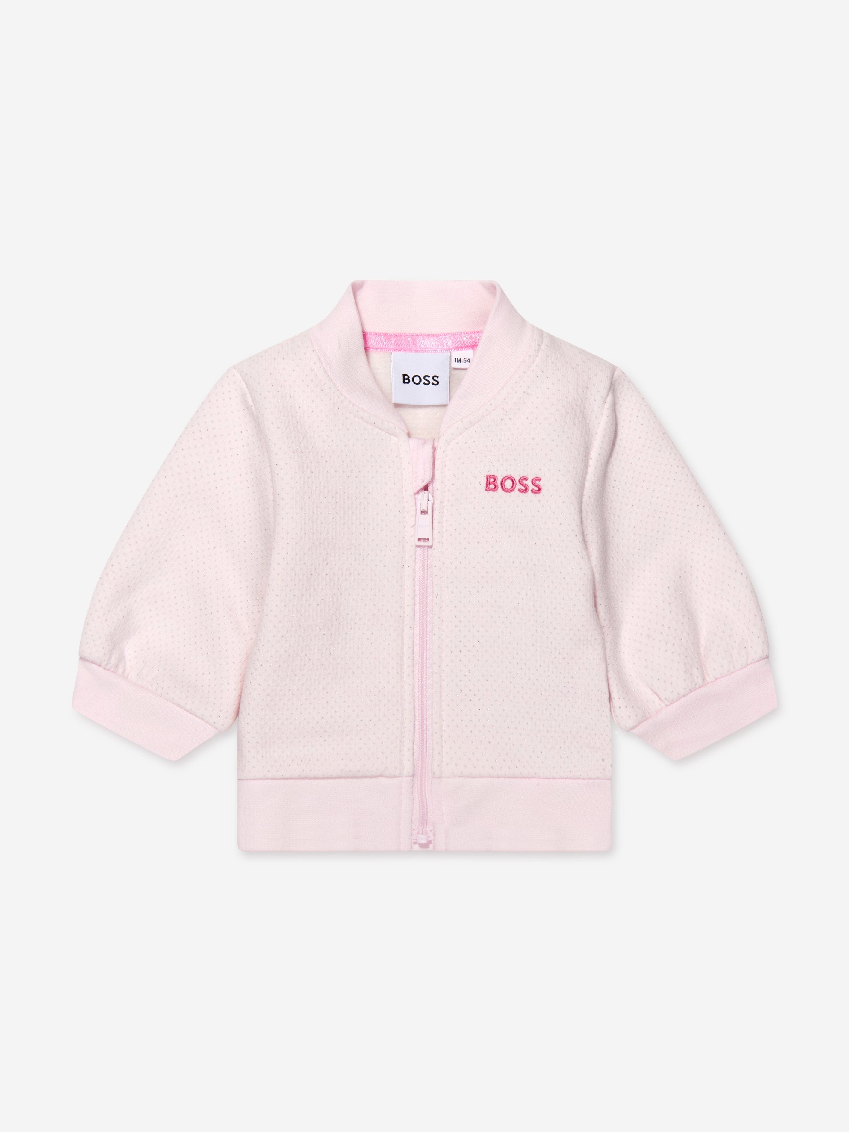 BOSS Baby Girls Fleece Cardigan