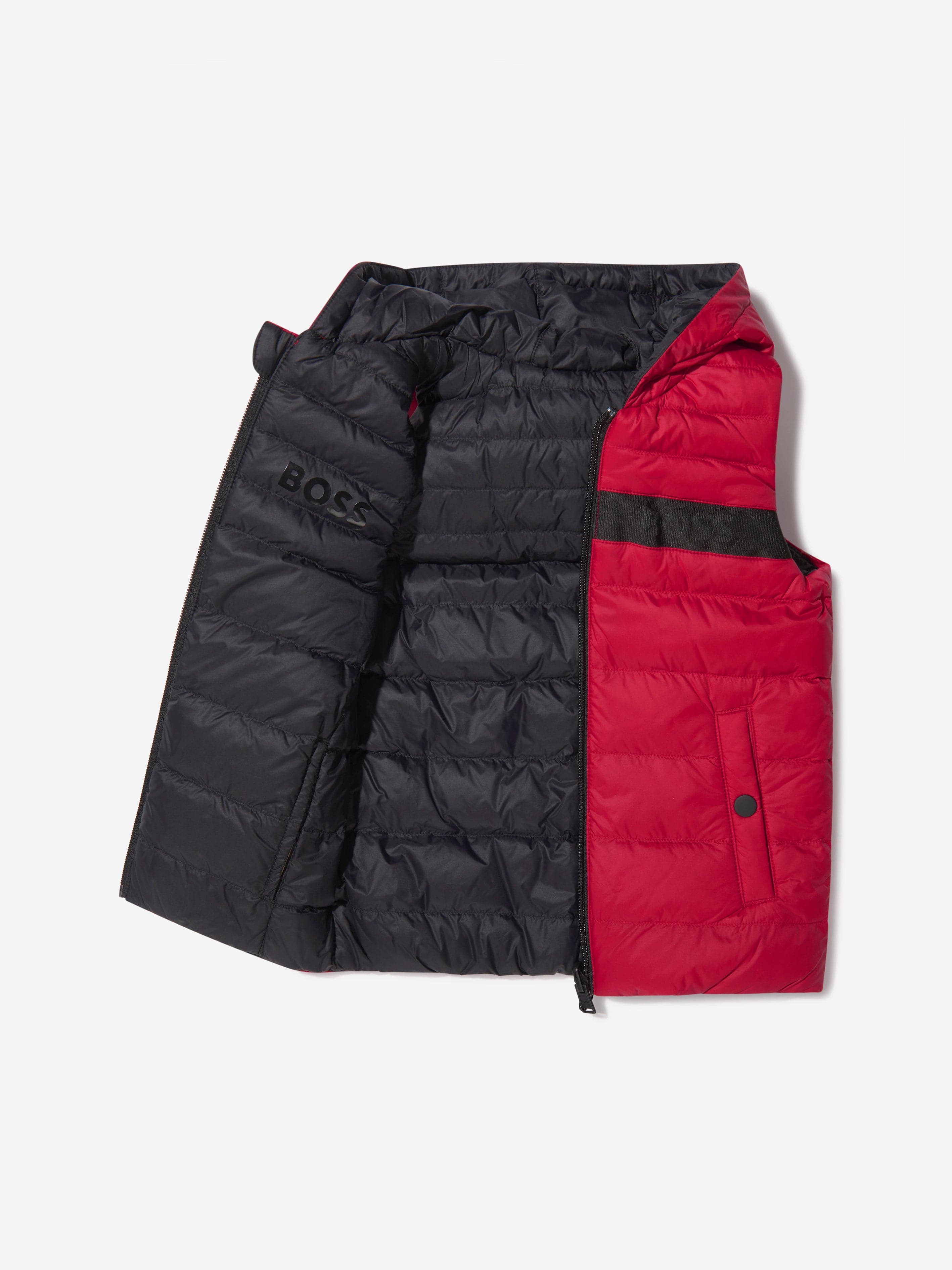 BOSS Boys Down Padded Gilet