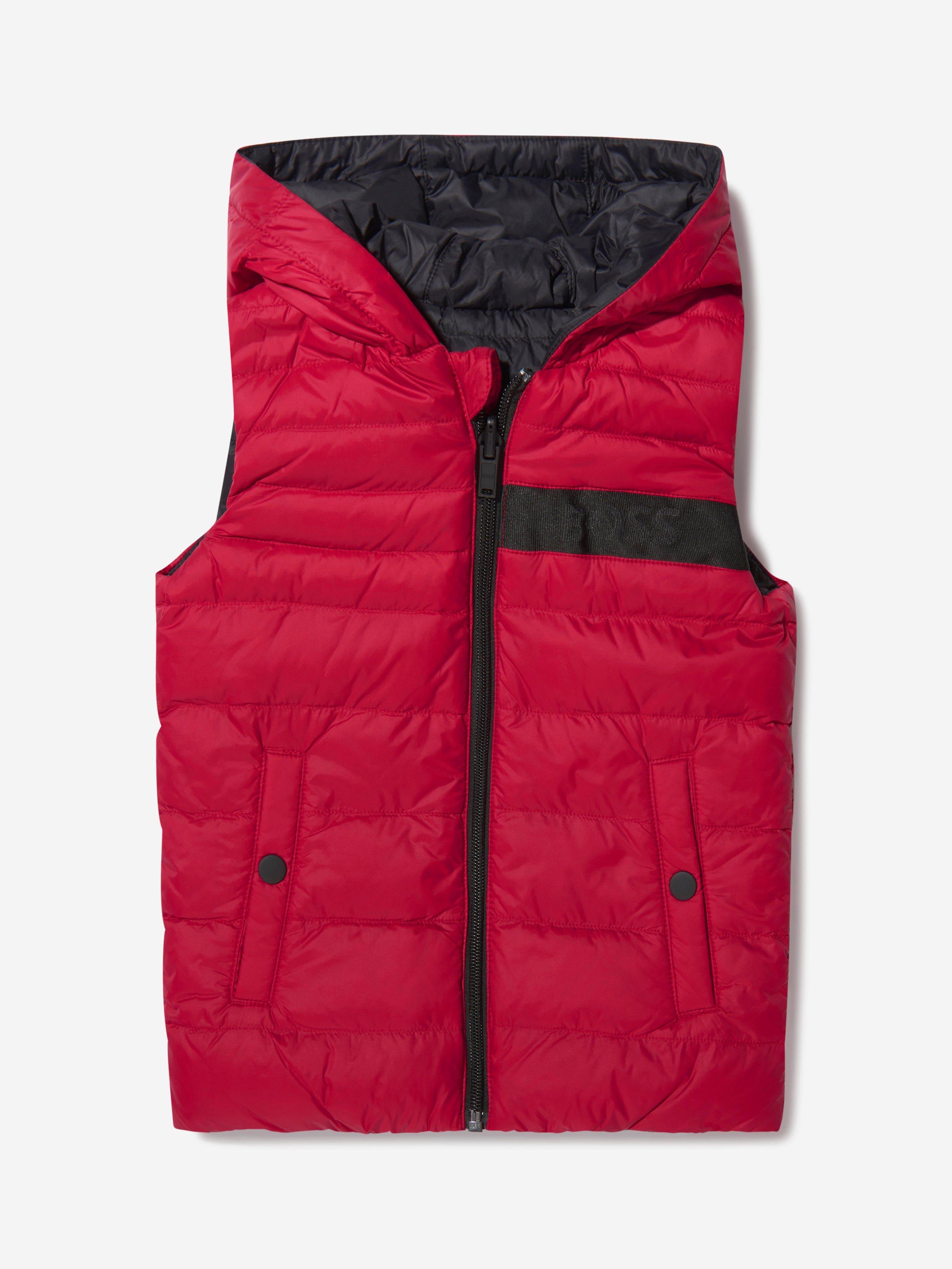 BOSS Boys Down Padded Gilet