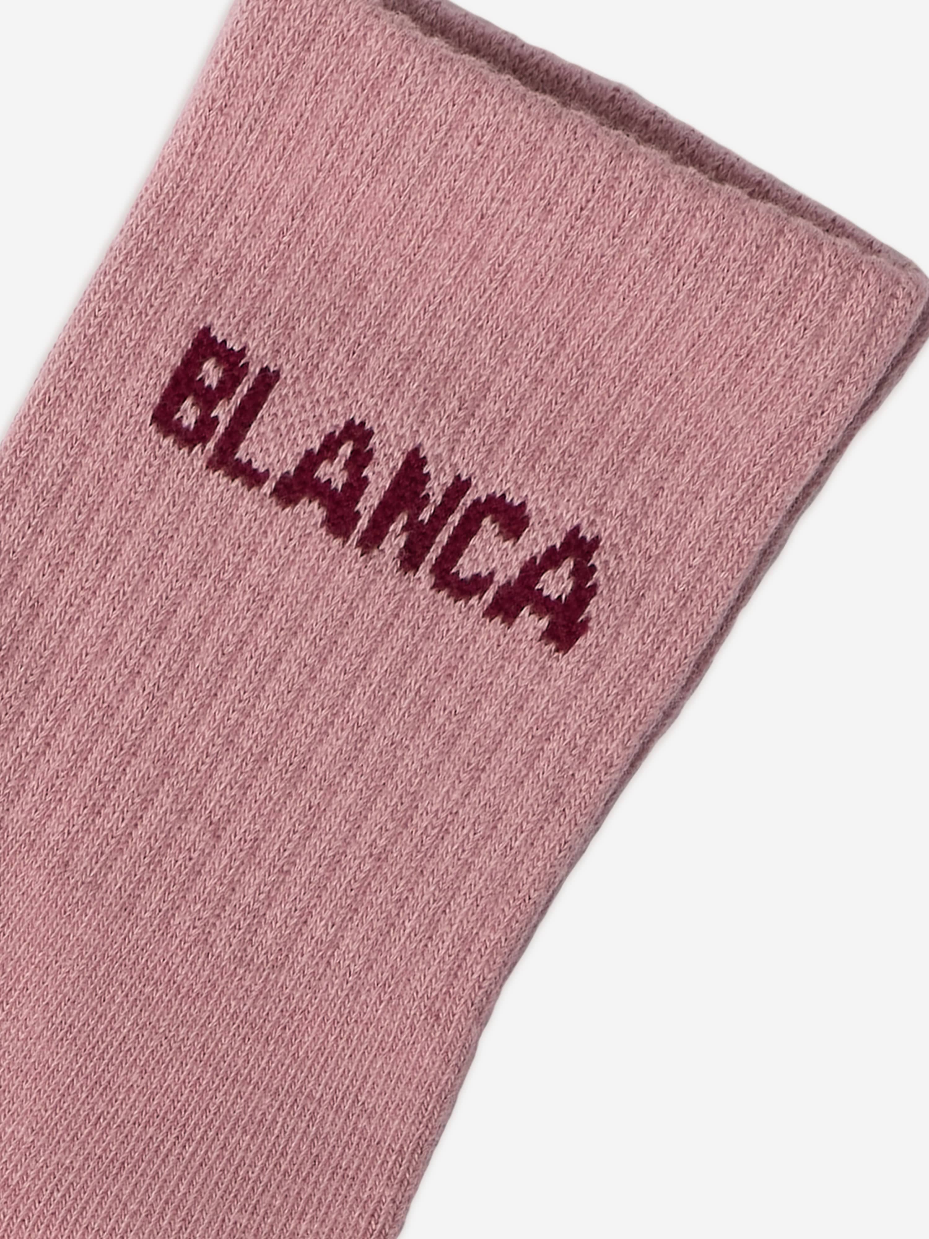Blanca Sport Girls Logo Socks in Pink