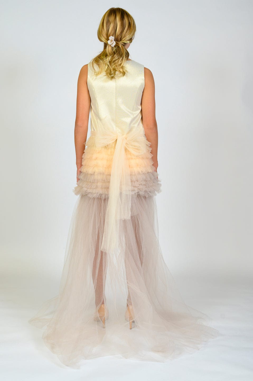 Champagne Euclid Dress