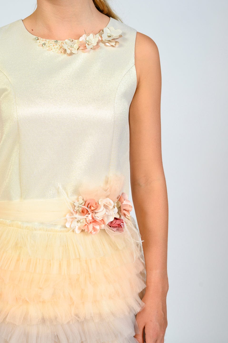 Champagne Euclid Dress