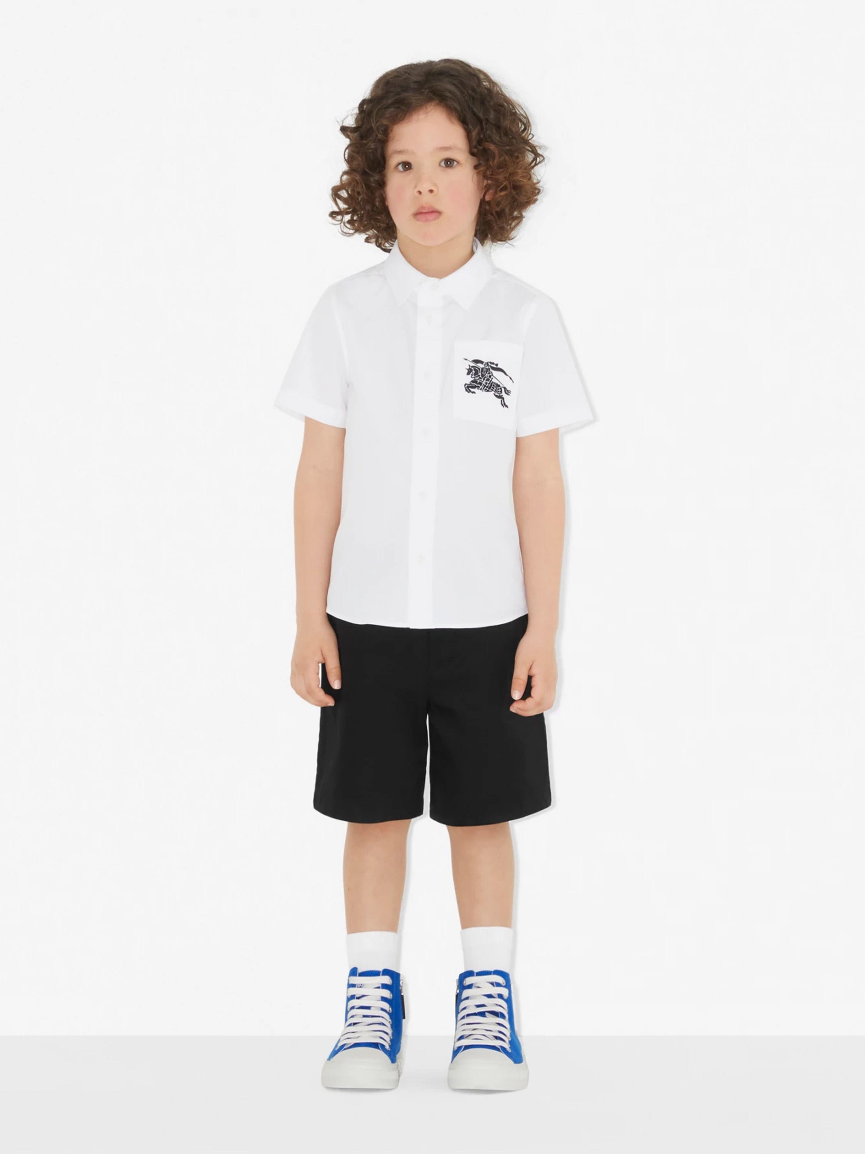 Burberry Boys Owen Shirt in White