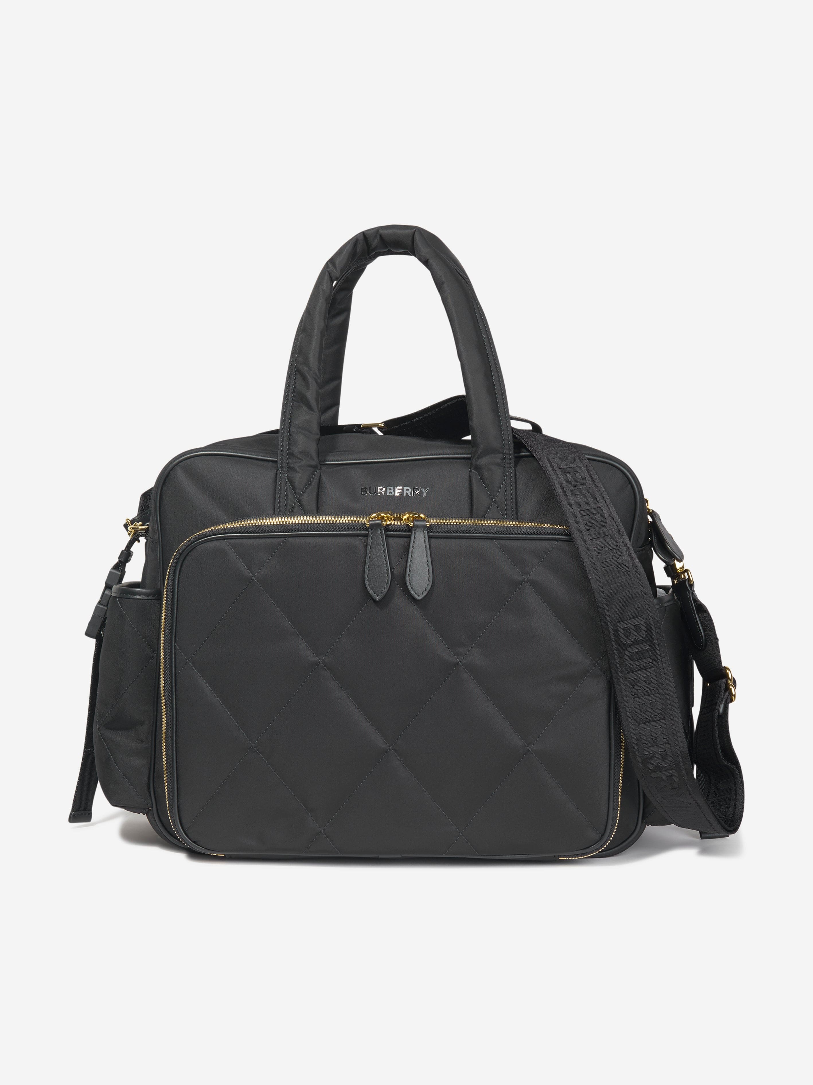 Burberry Baby Tote Changing Bag in Black