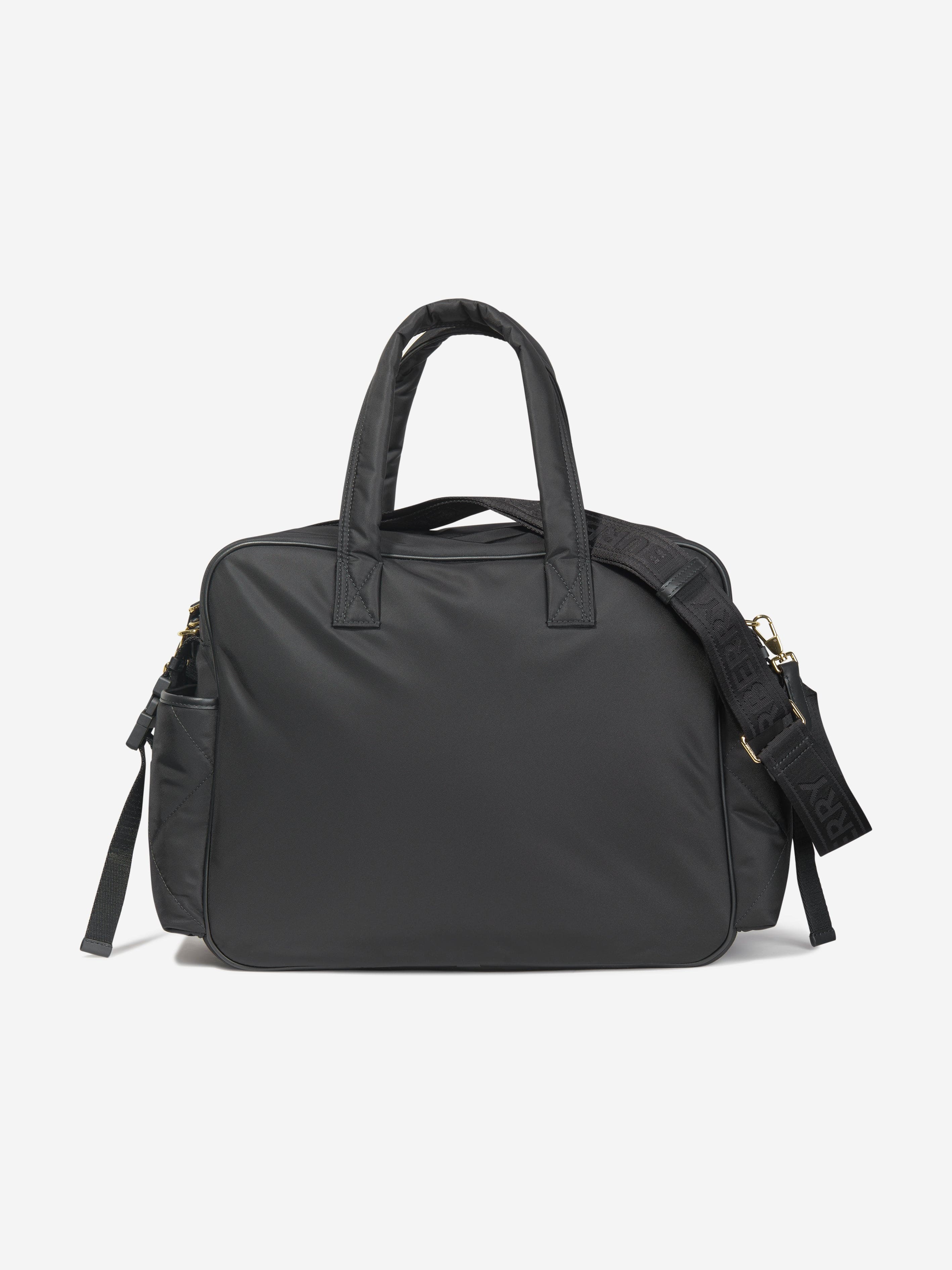 Burberry Baby Tote Changing Bag in Black