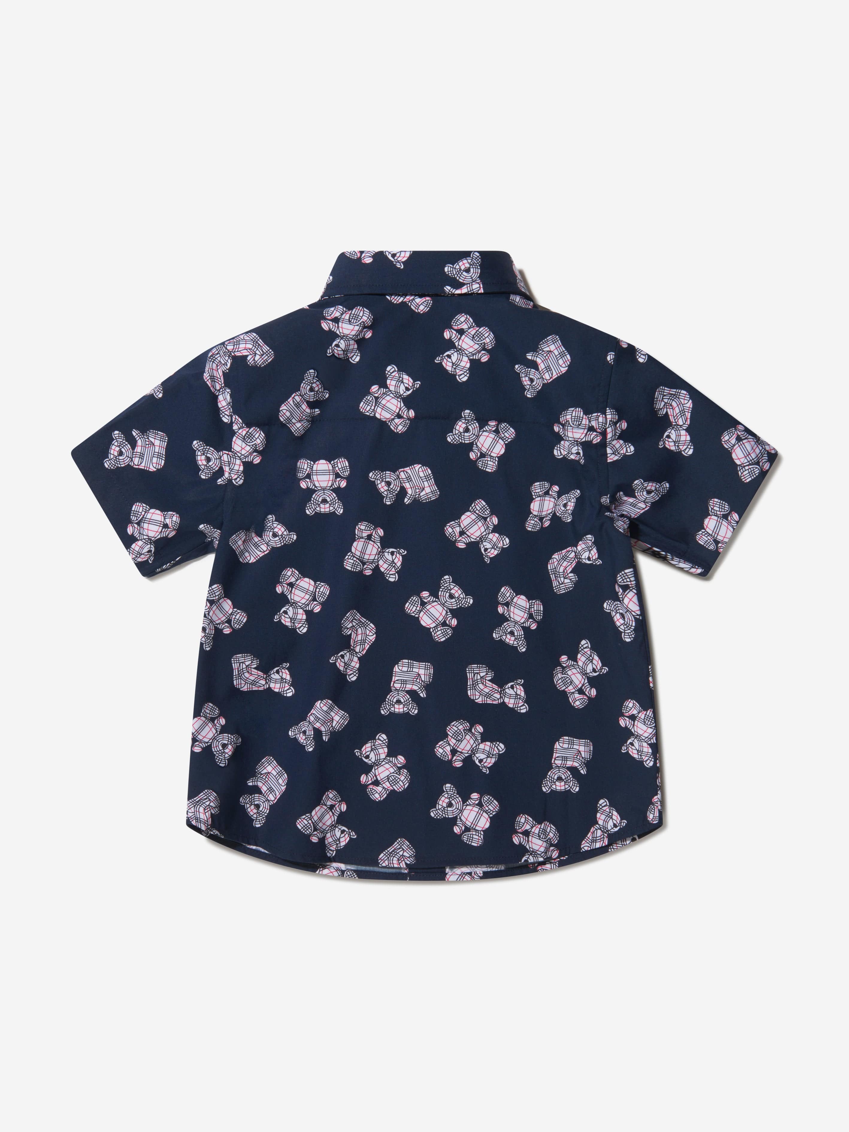 Burberry Baby Boys Owen Bear Print Shirt