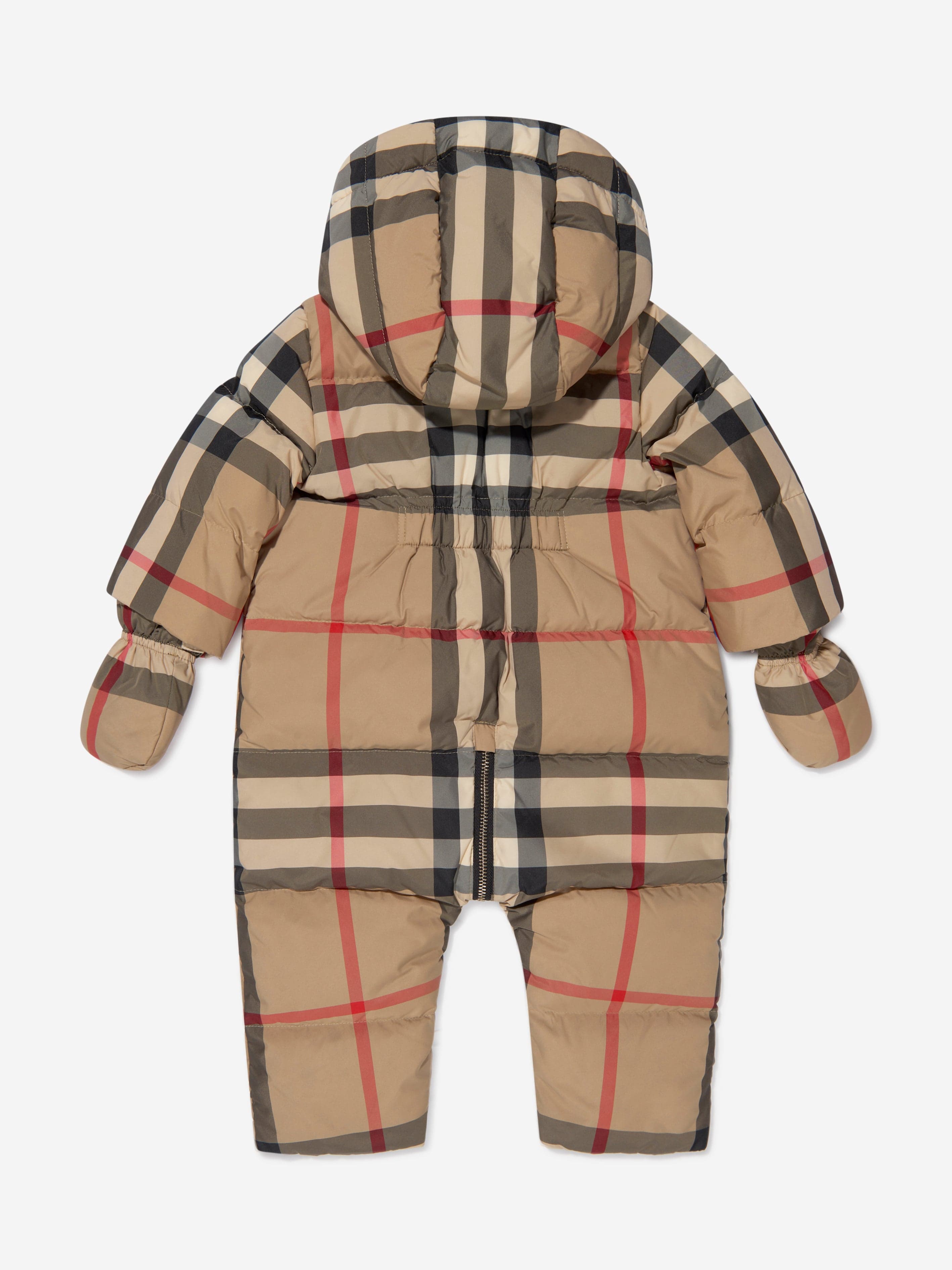 Burberry Baby Check Print River Puffer Snowsuit