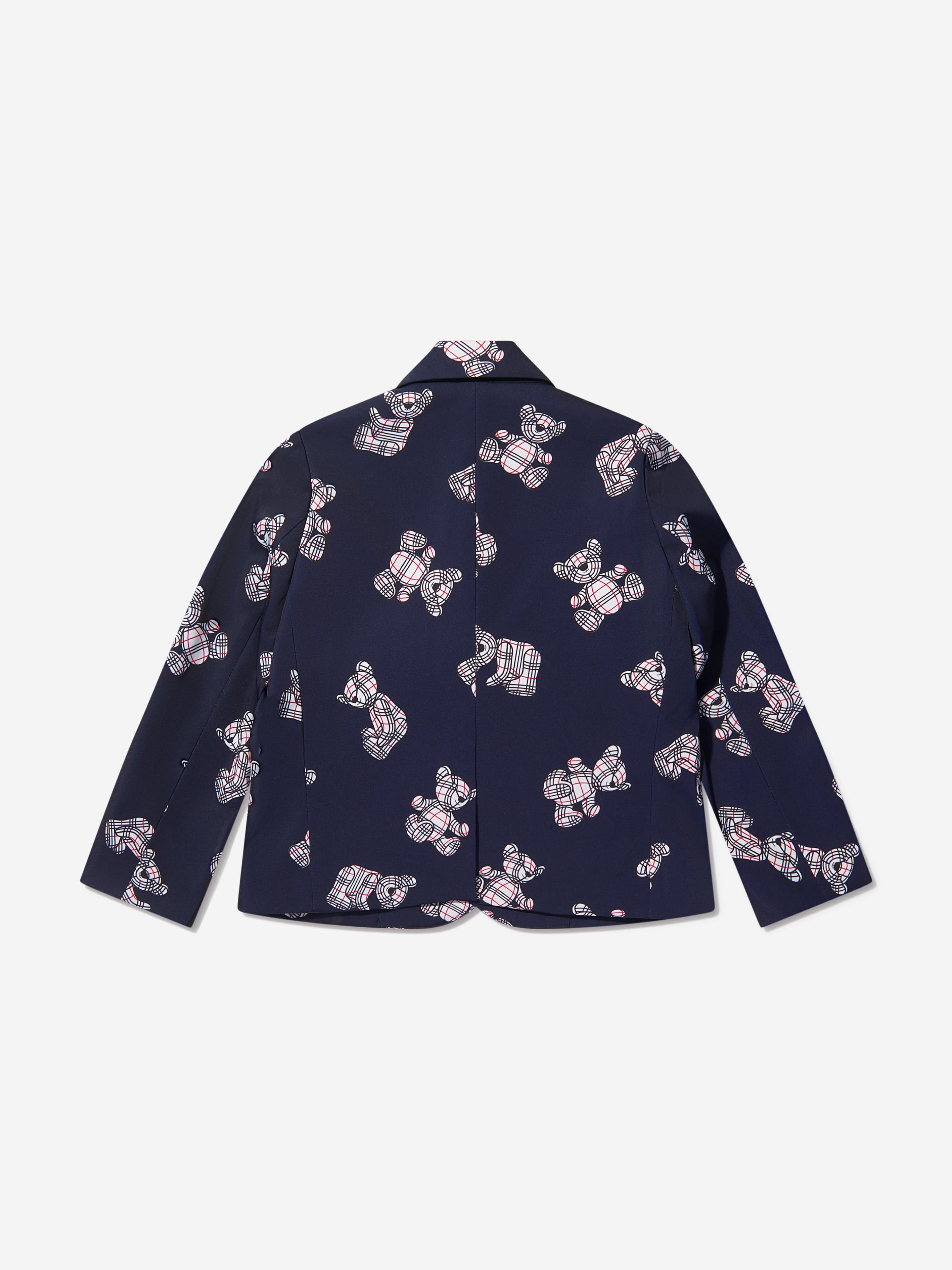 Burberry Boys Lawrence Bear Print Blazer