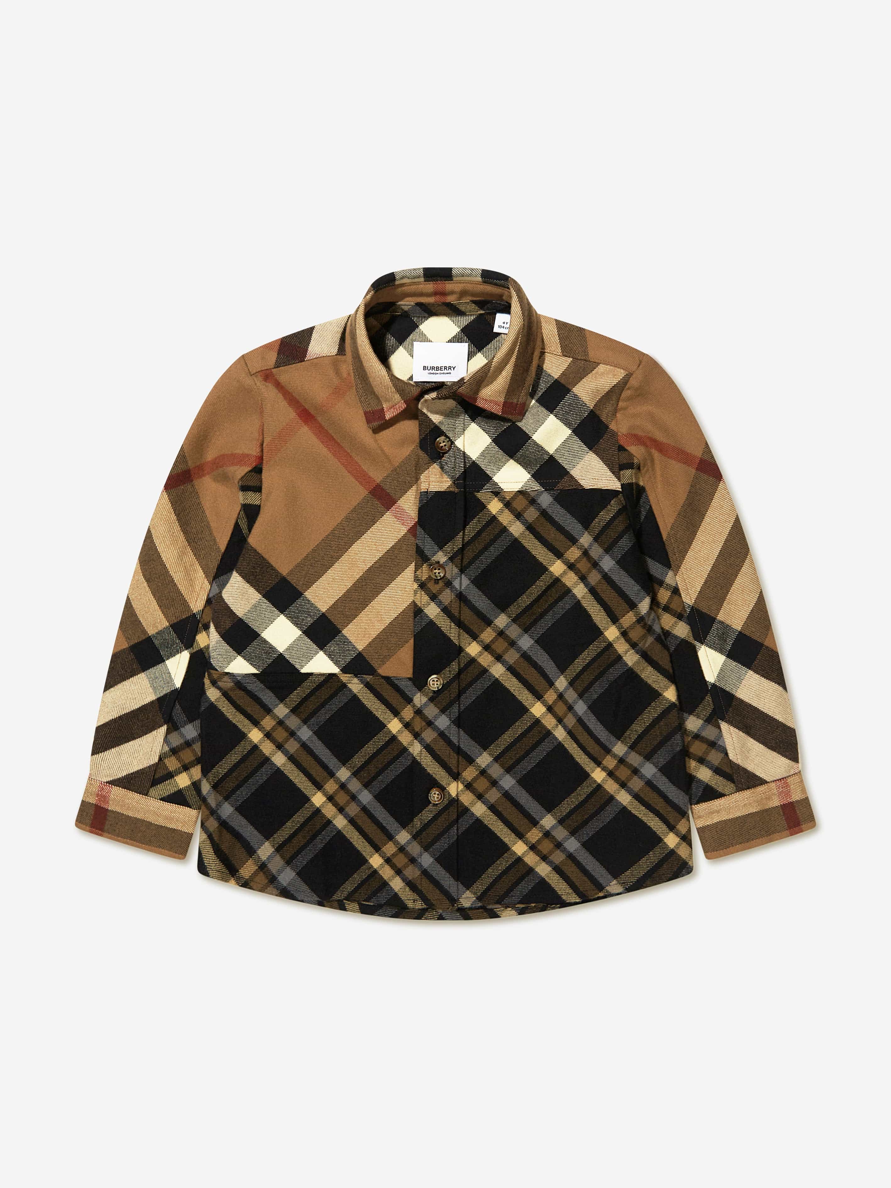 Burberry Boys Etienne Flannel Shirt