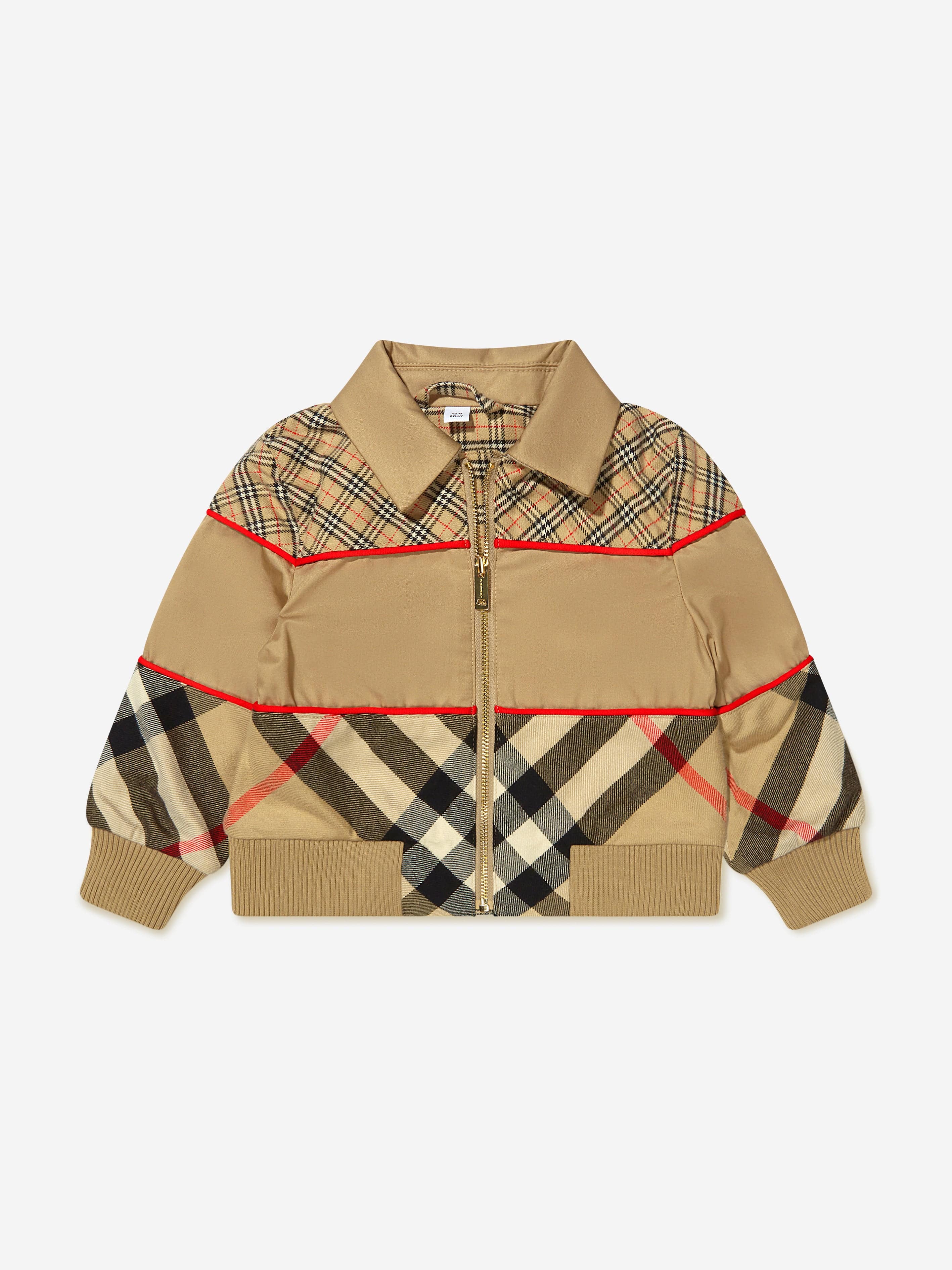 Burberry Baby Boys Check Liam Jacket