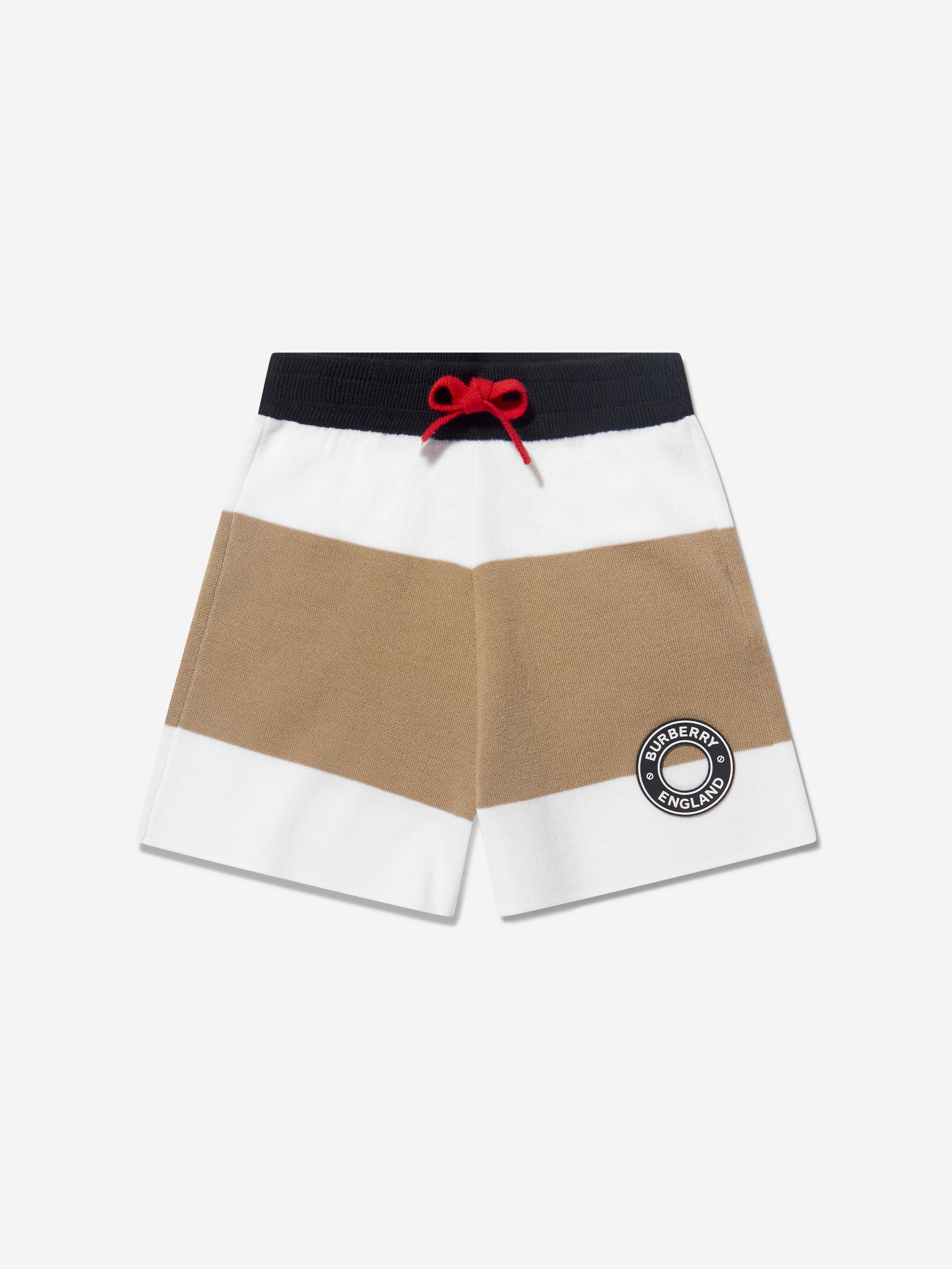 Burberry Baby Boys Baile Icon Shorts In Ivory