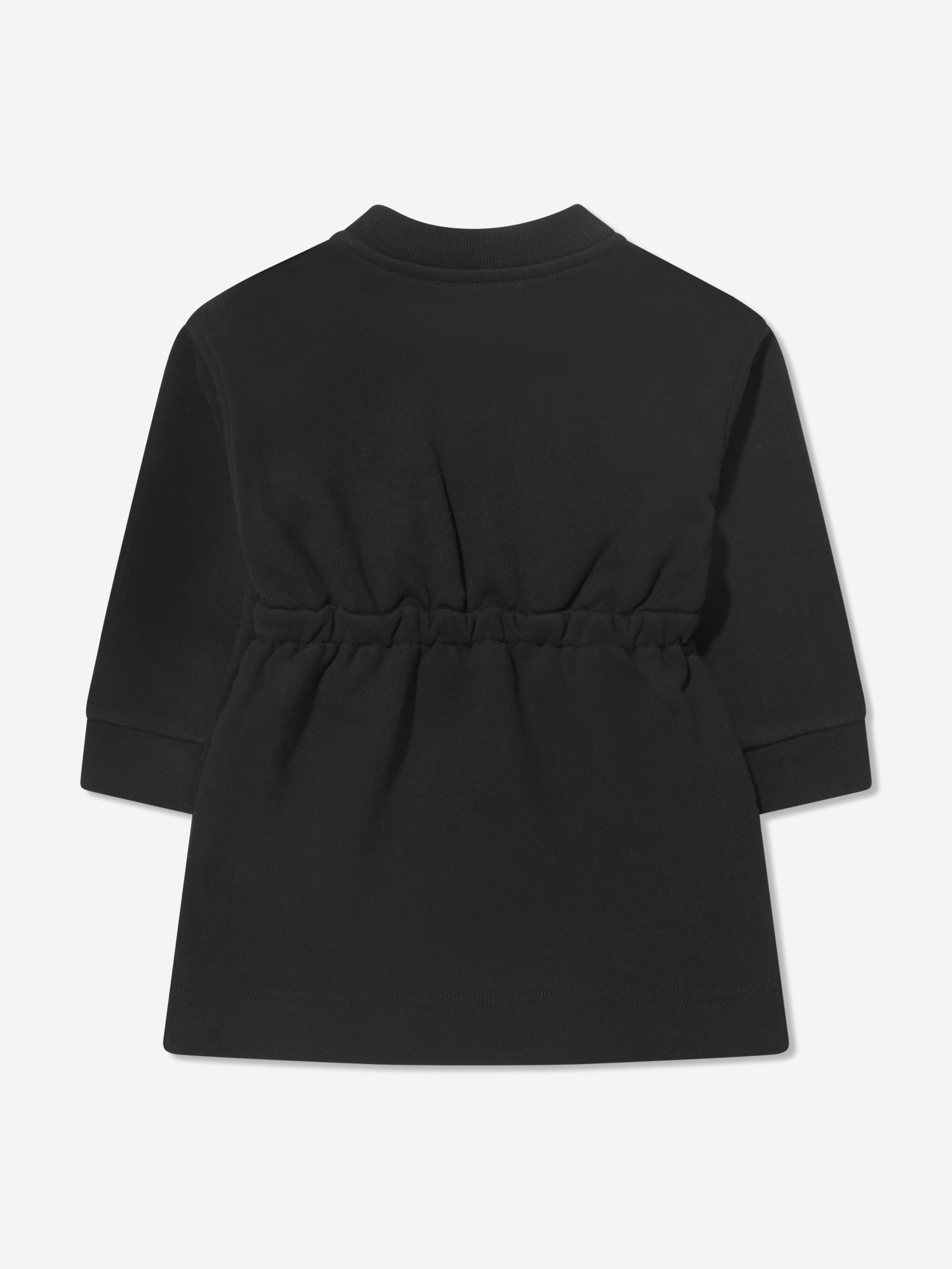 Burberry Baby Girls Long Sleeve Mini Talbot Dress In Black