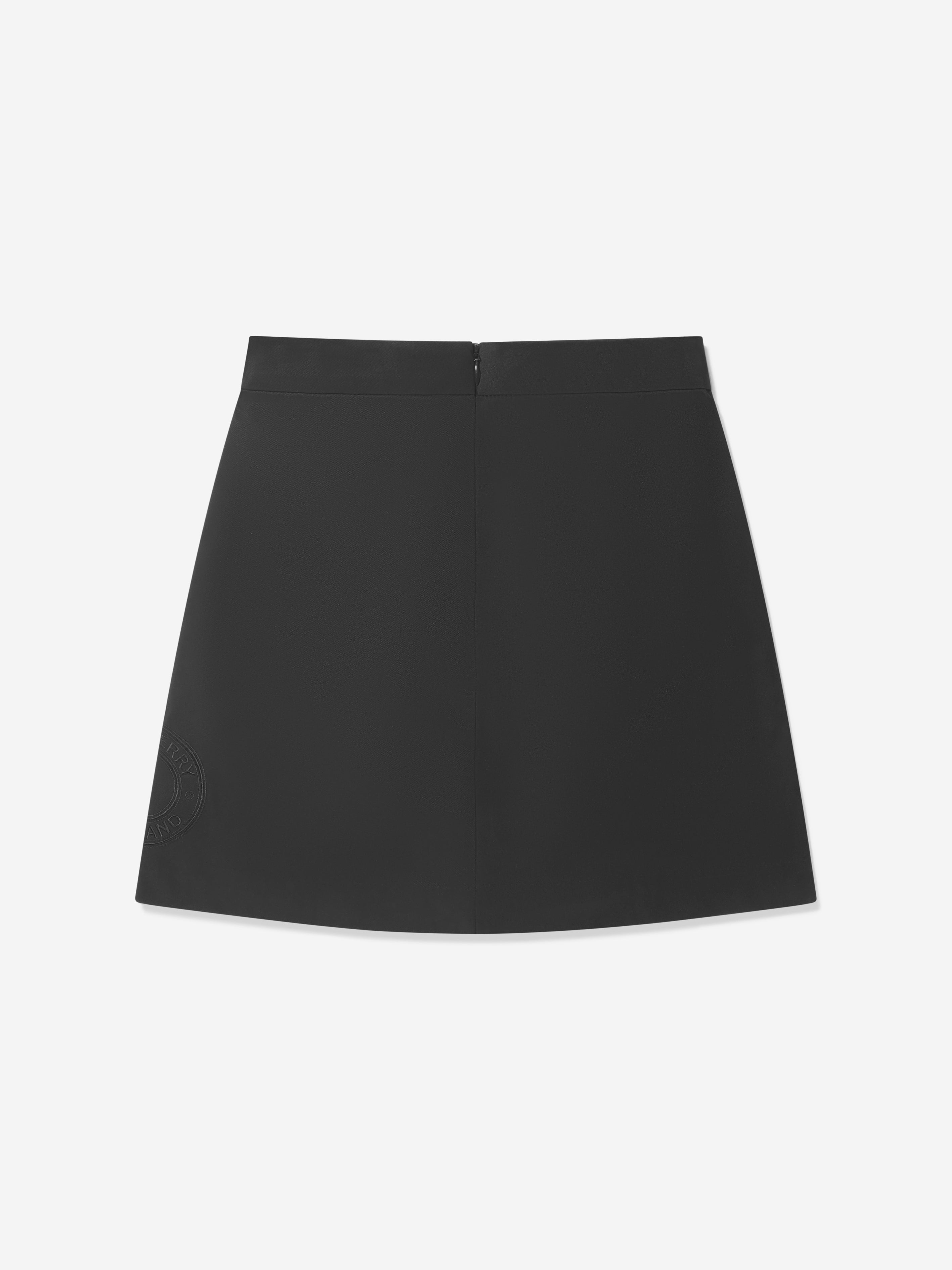 Burberry Girls Myrtle Skirt In Black