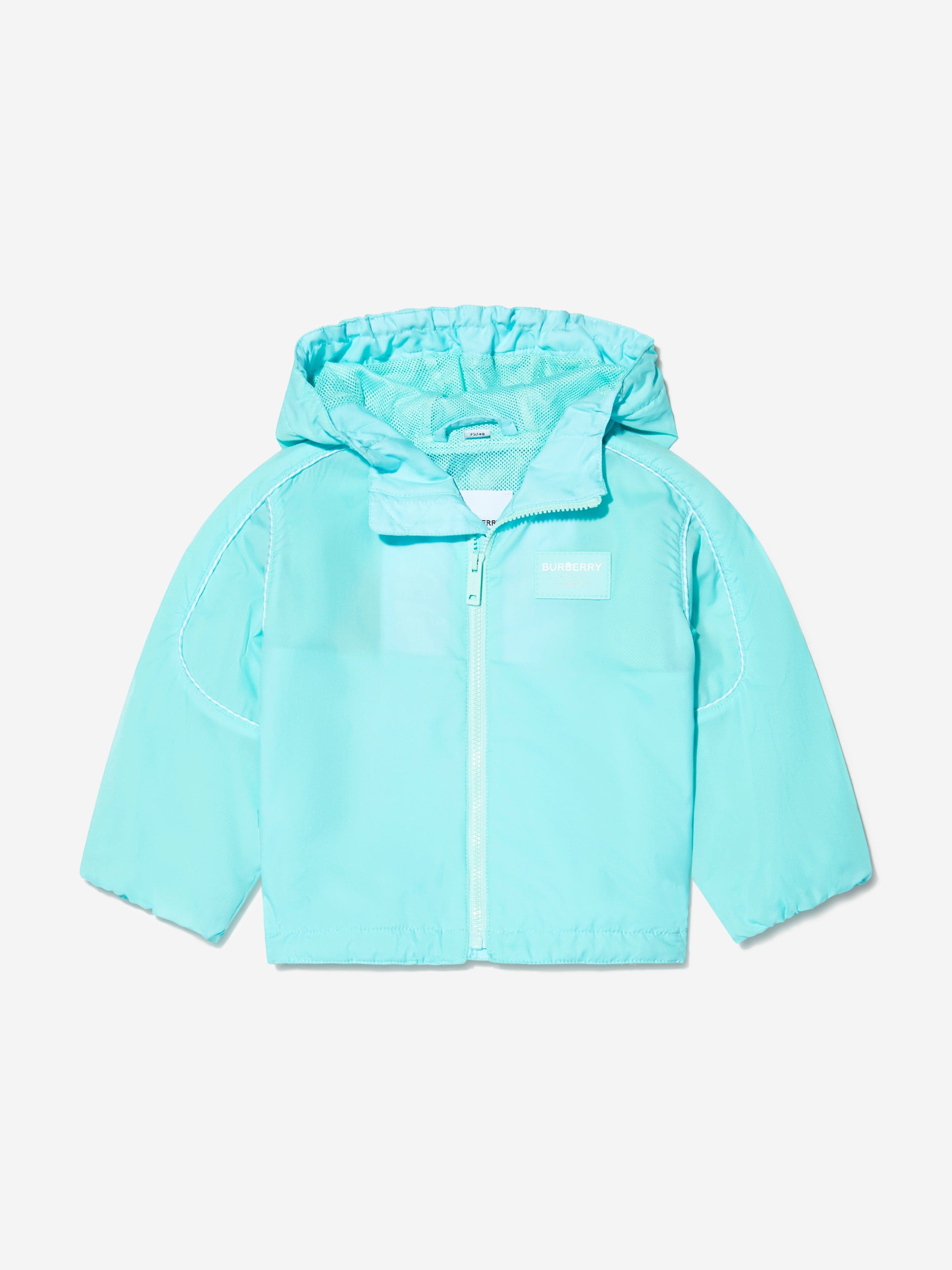 Burberry Baby Boys Hooded Logo Jacket