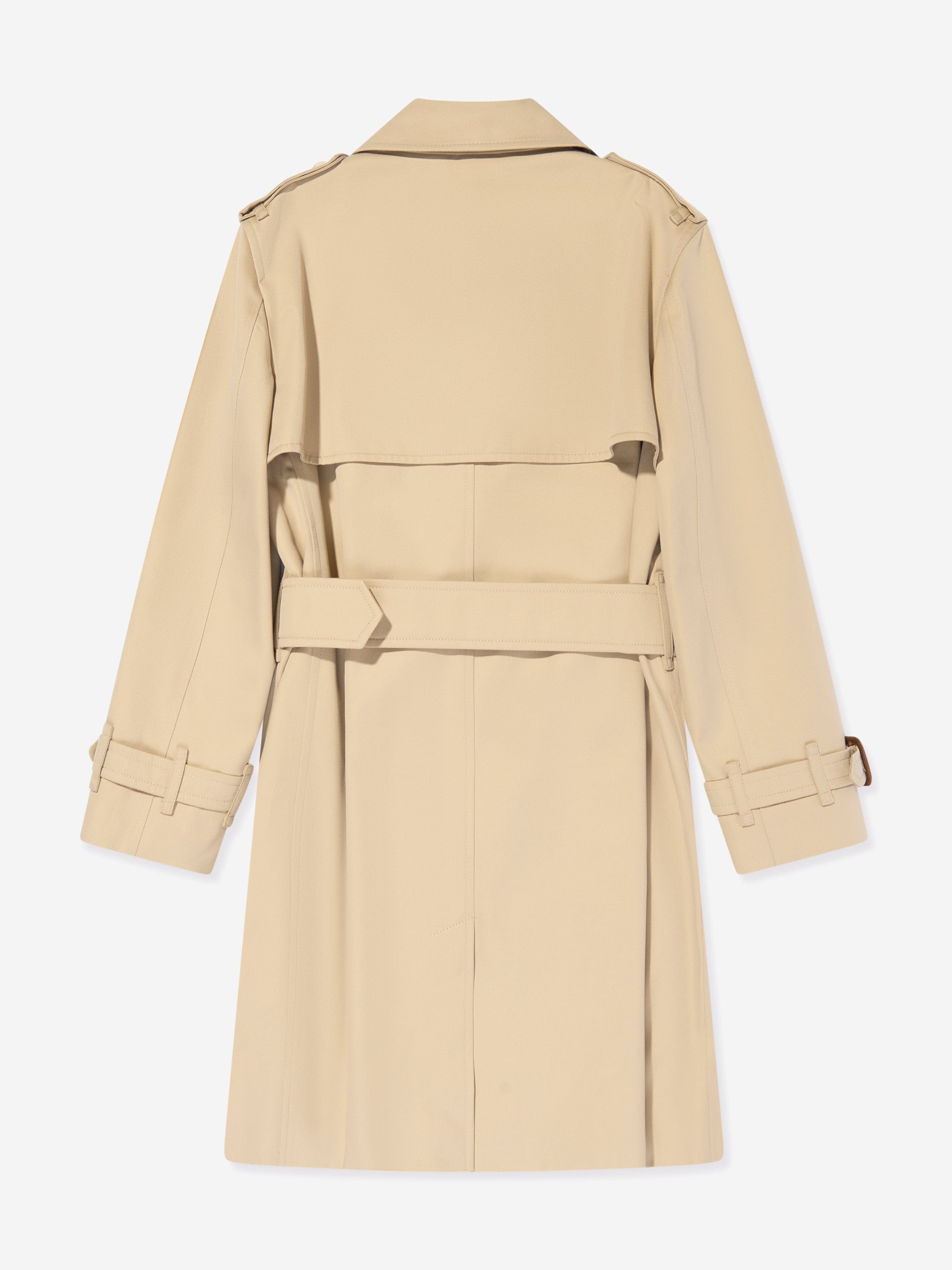 Burberry Kids Mayfair Trench Coat in Beige