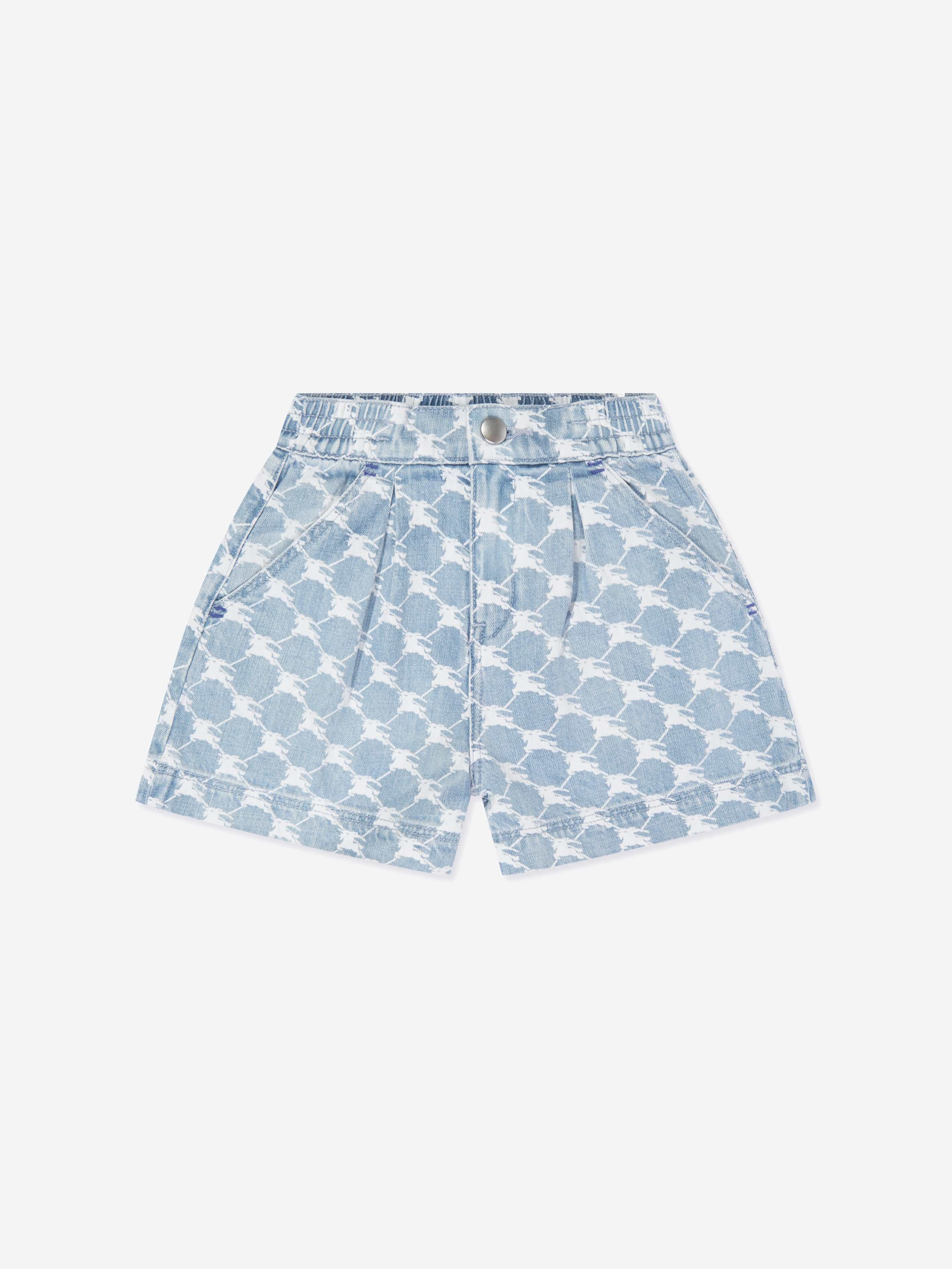 Burberry Girls Nicoletta Shorts in Blue