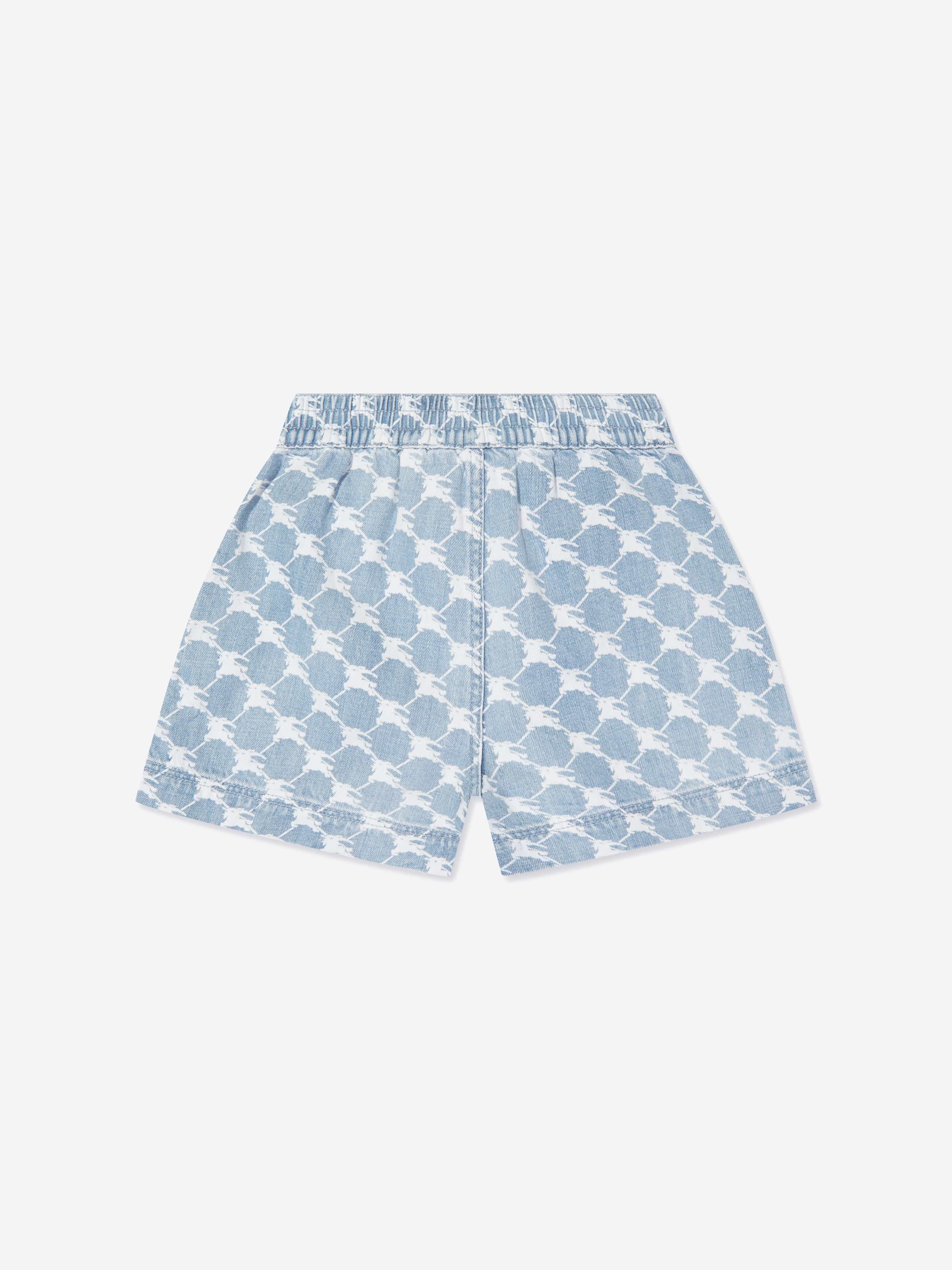 Burberry Girls Nicoletta Shorts in Blue