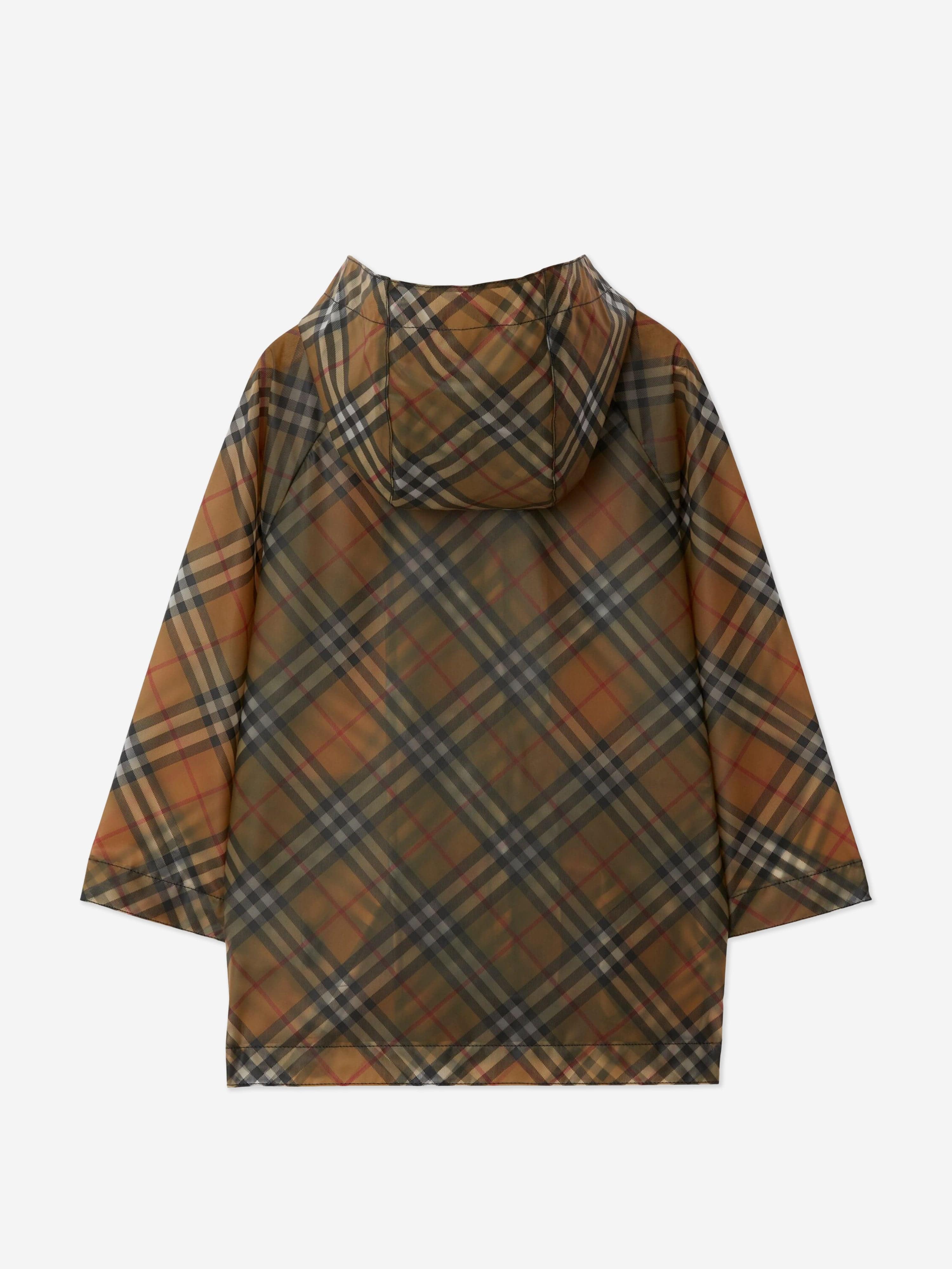 Burberry Girls Archive Check Emilia Jacket in Beige