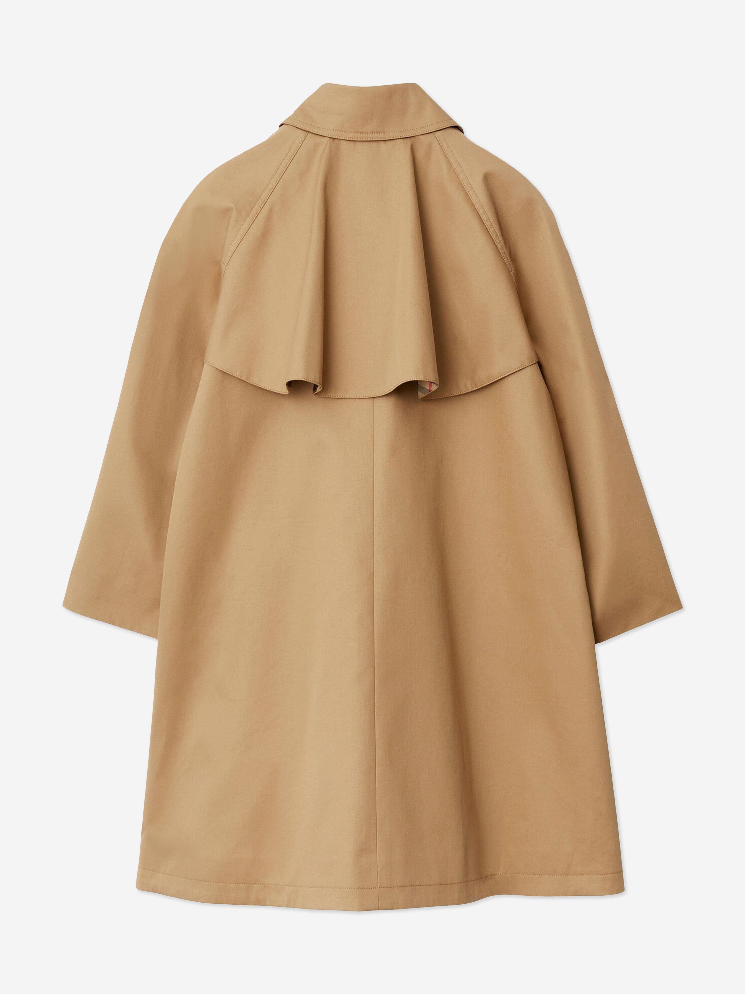 Burberry Girls Olivia Trench Coat in Beige