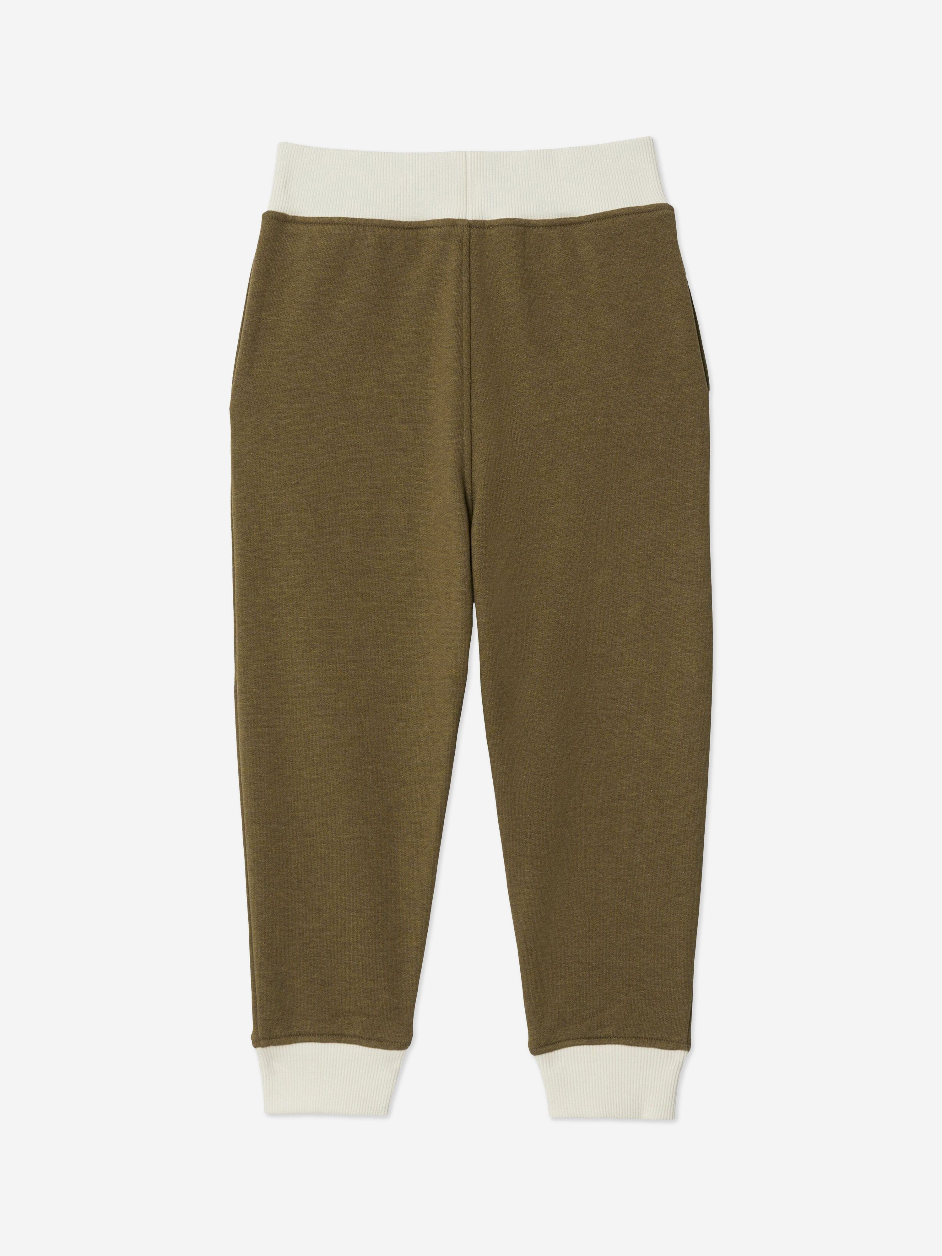 Burberry Boys EKD Logo Sidney Joggers in Green