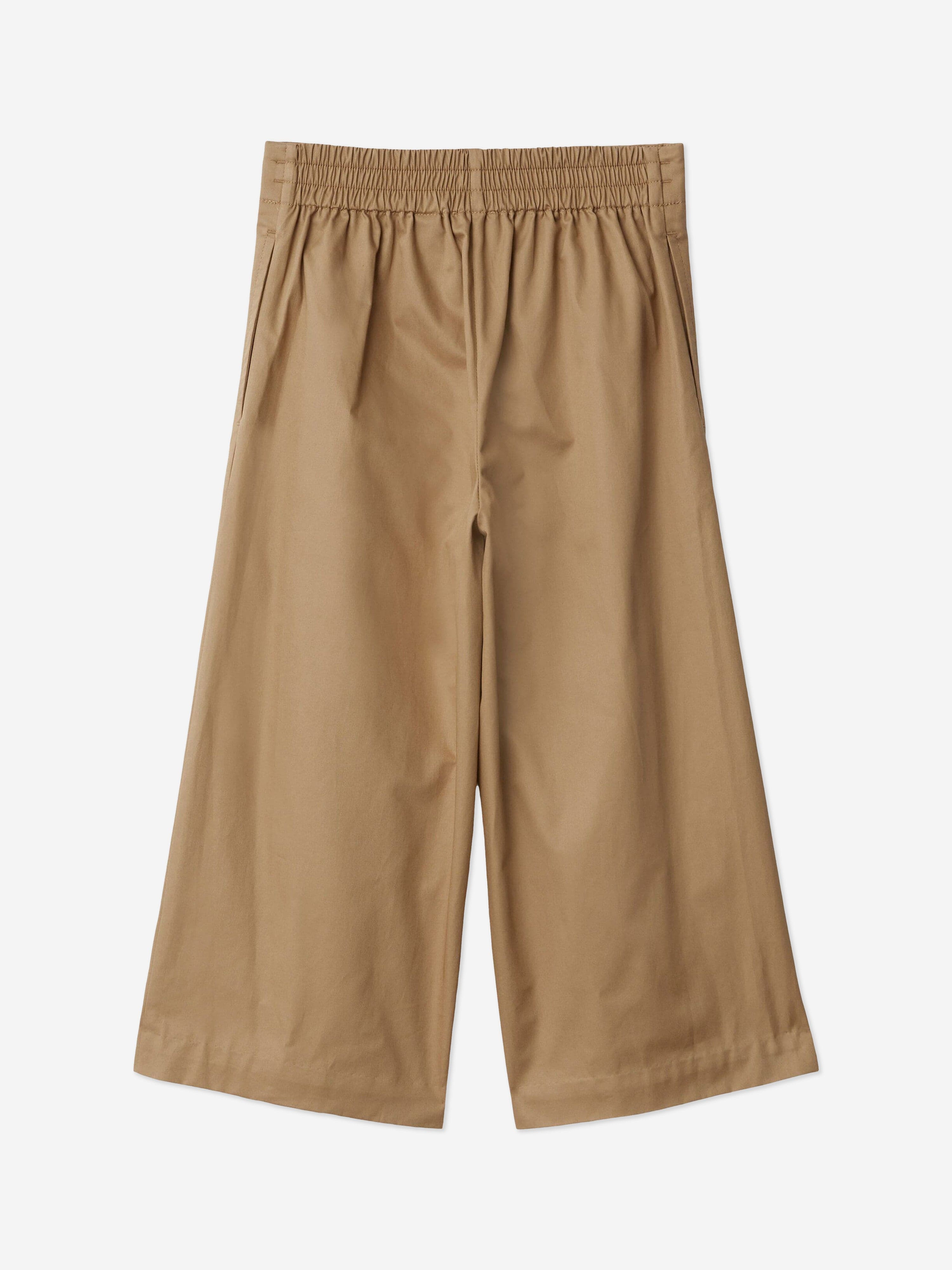 Burberry Girls Hermia Trousers in Beige