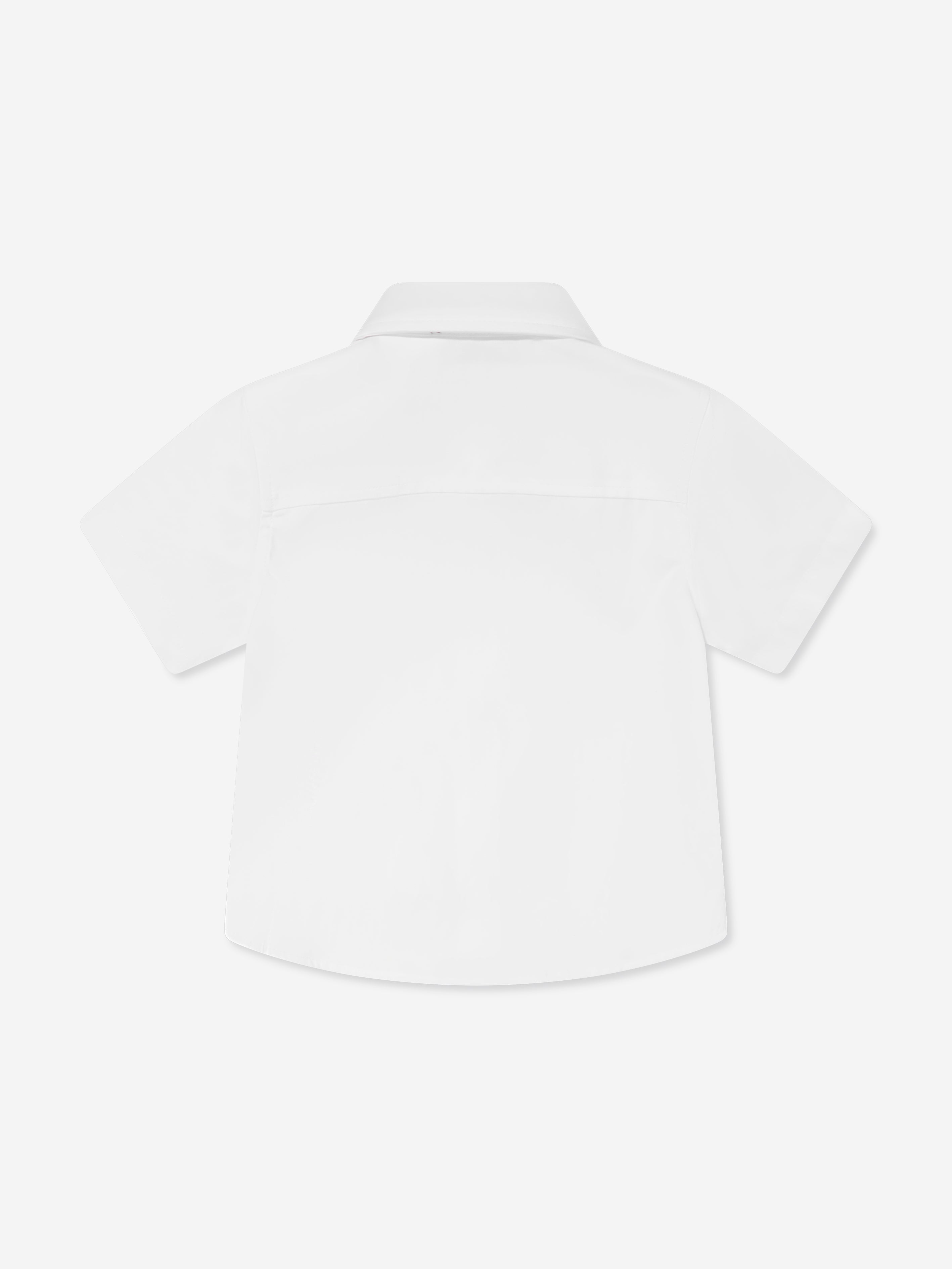 Burberry Baby Boys Embroidered Logo Owen Shirt in White