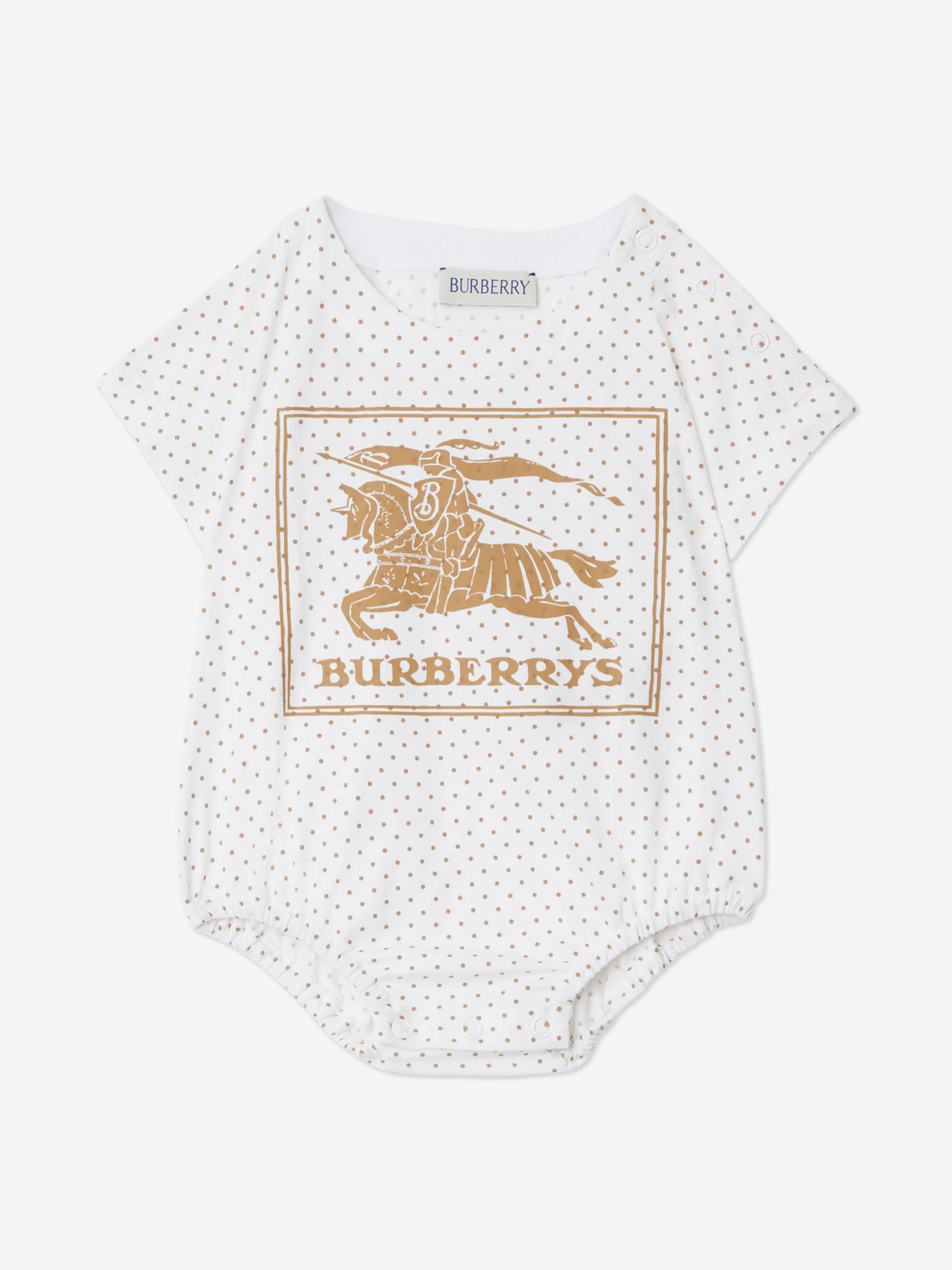 Burberry Baby Gertie Gift Set in White