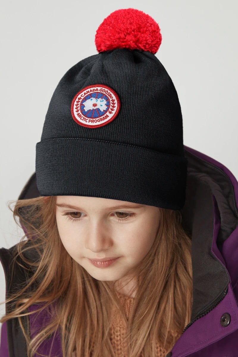 Canada Goose Kids Wool Pom Pom Hat