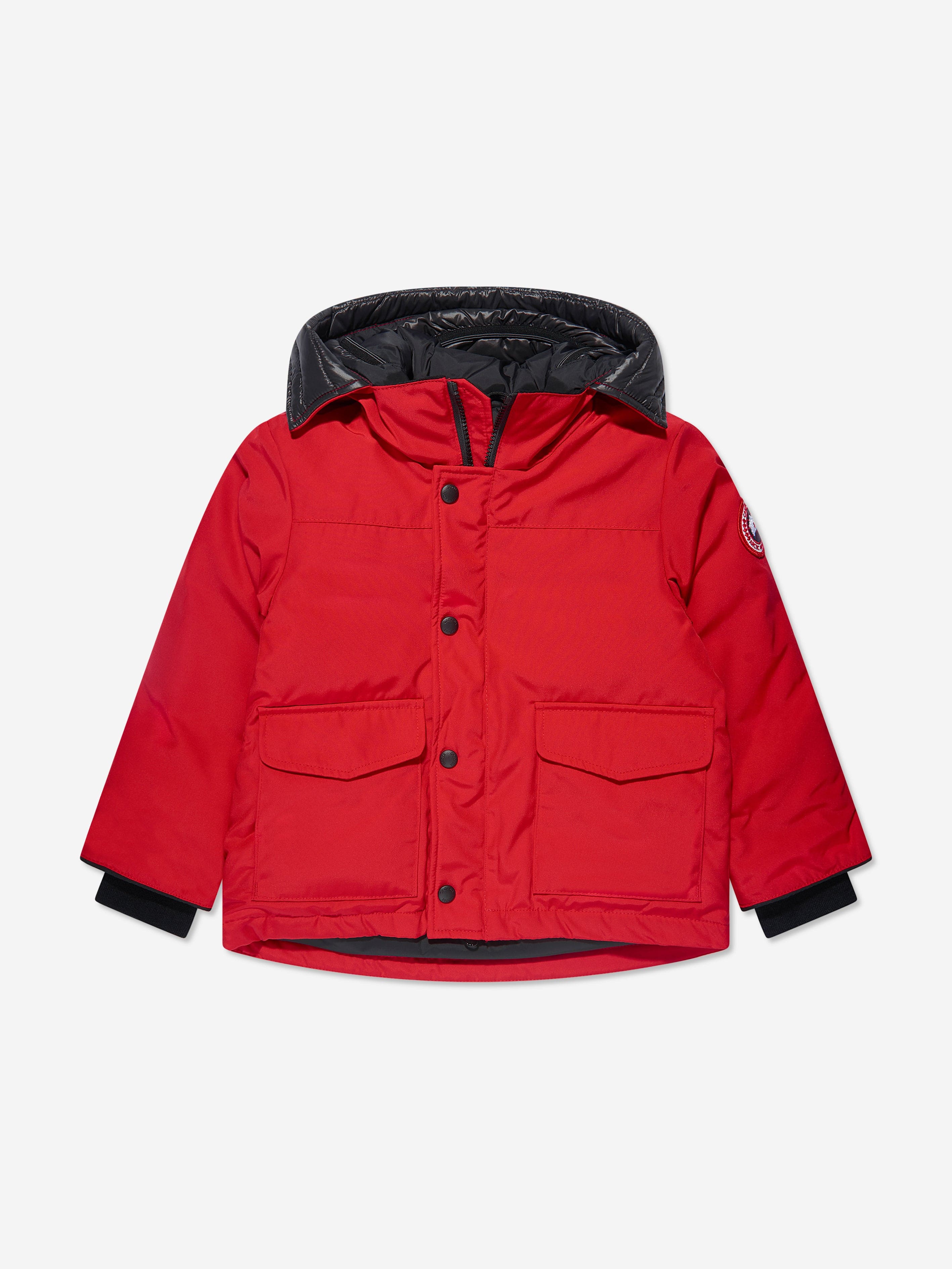 Canada Goose Kids Lynx Parka in Red