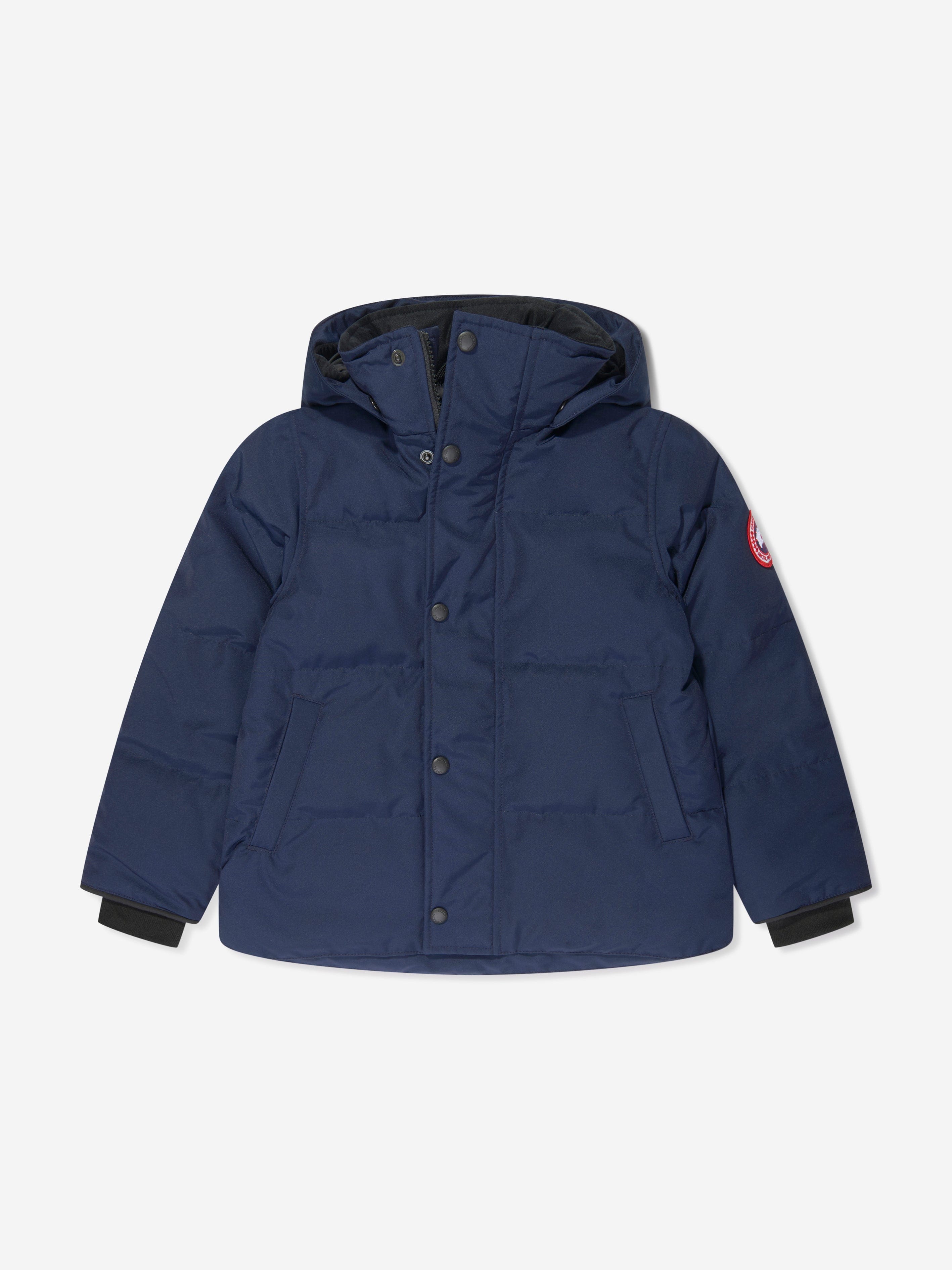 Canada Goose Kids Snowy Owl Parka in Navy