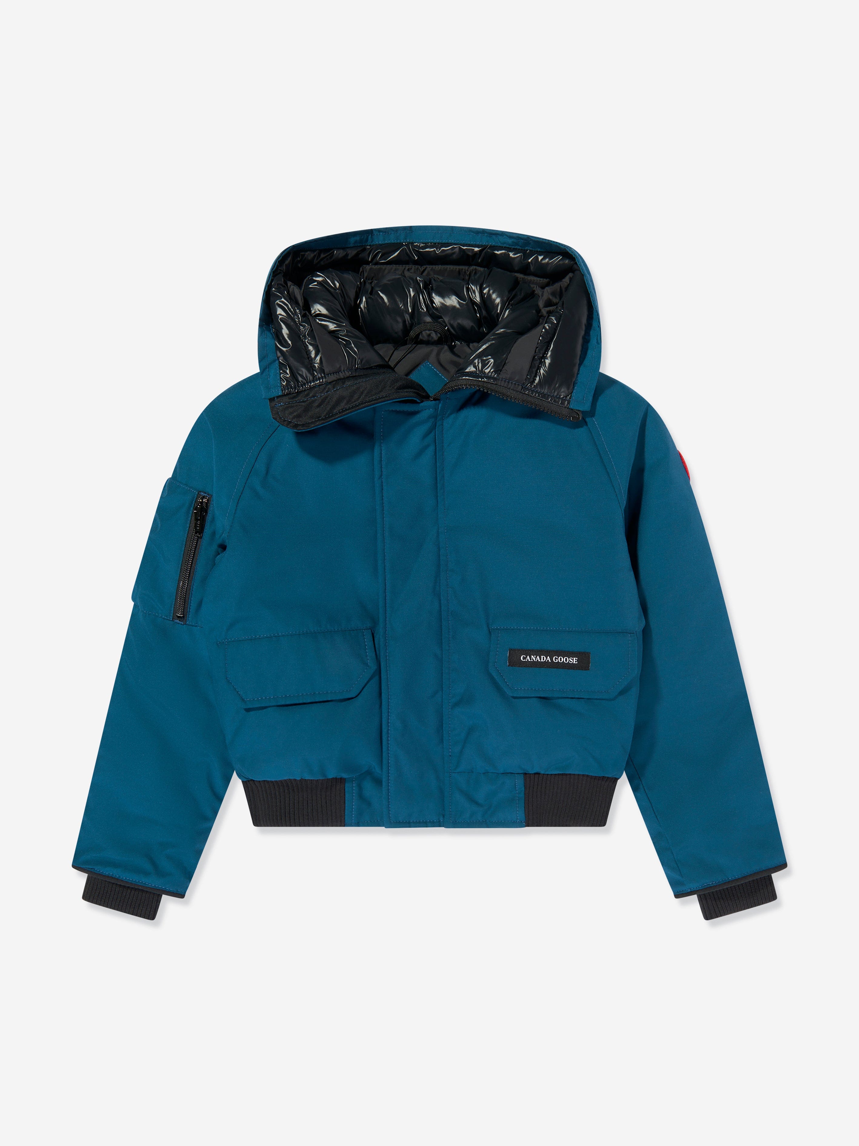 Canada Goose Boys Chilliwack Bomber in Blue