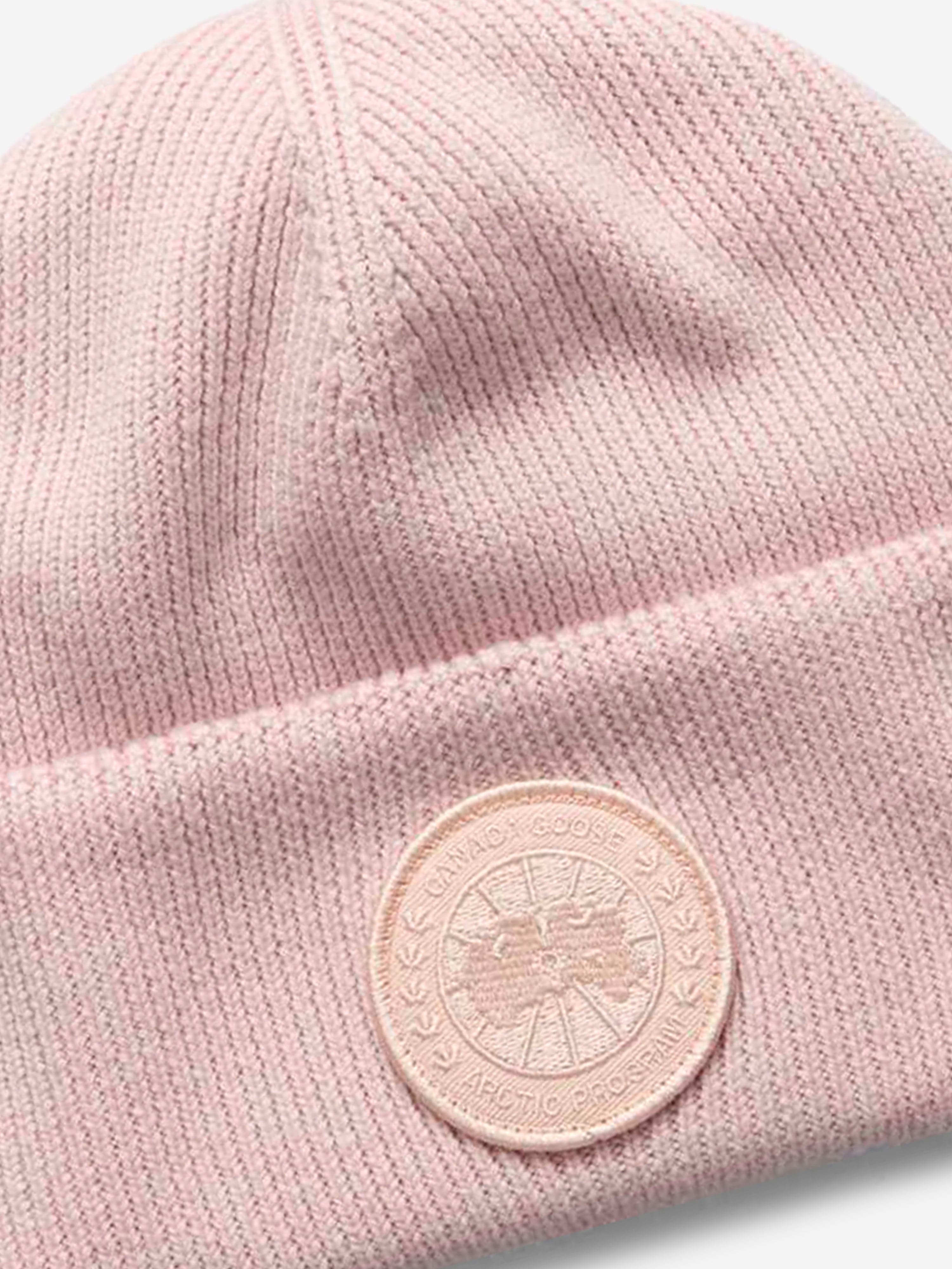 Canada Goose Kids Arctic Toque Beanie Hat in Pink