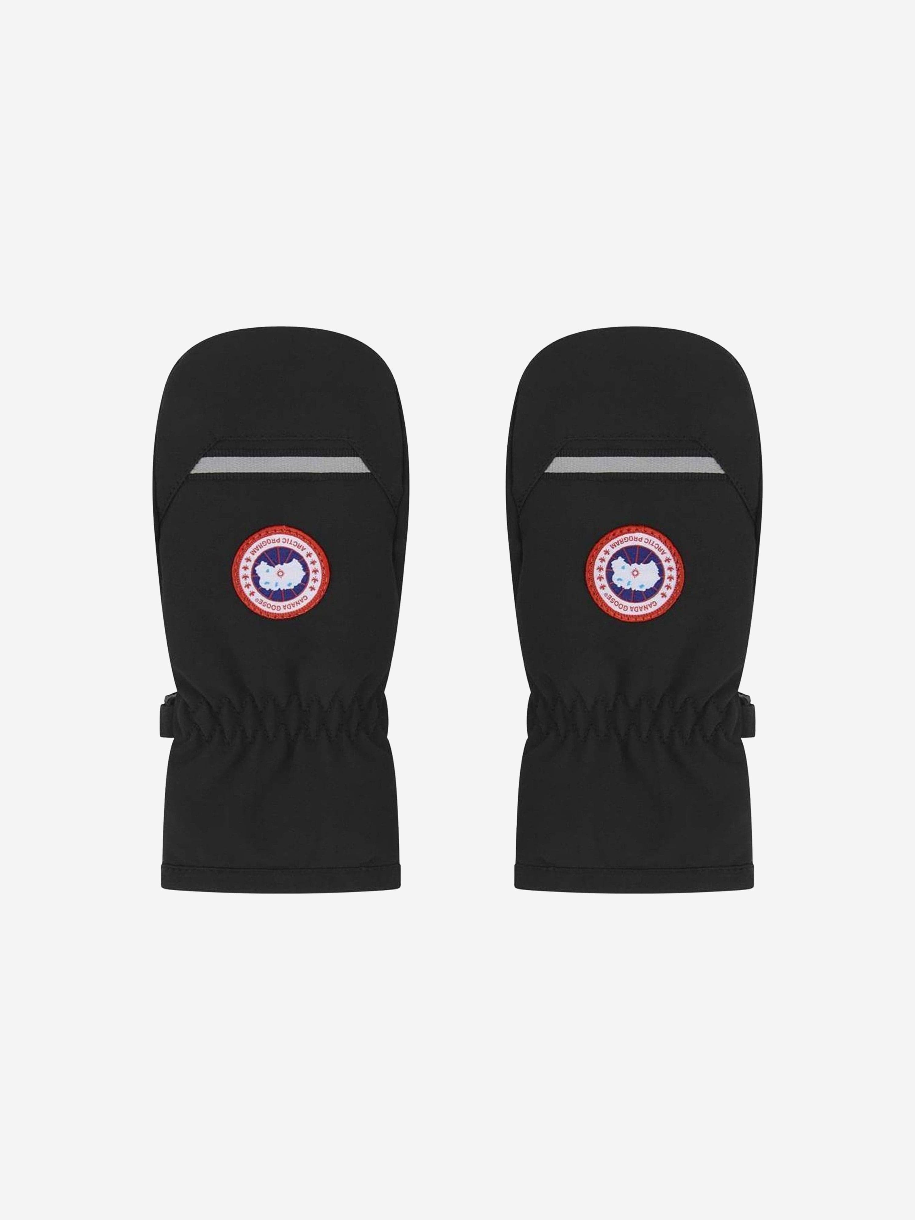 Canada Goose Kids Arctic Down Mittens in Black