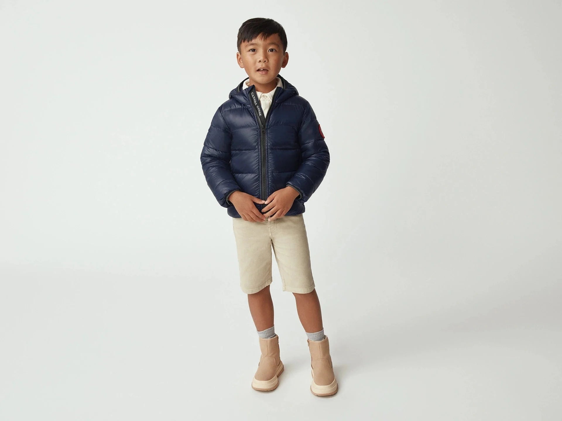 Canada Goose Kids Crofton Down Hooded Jacket