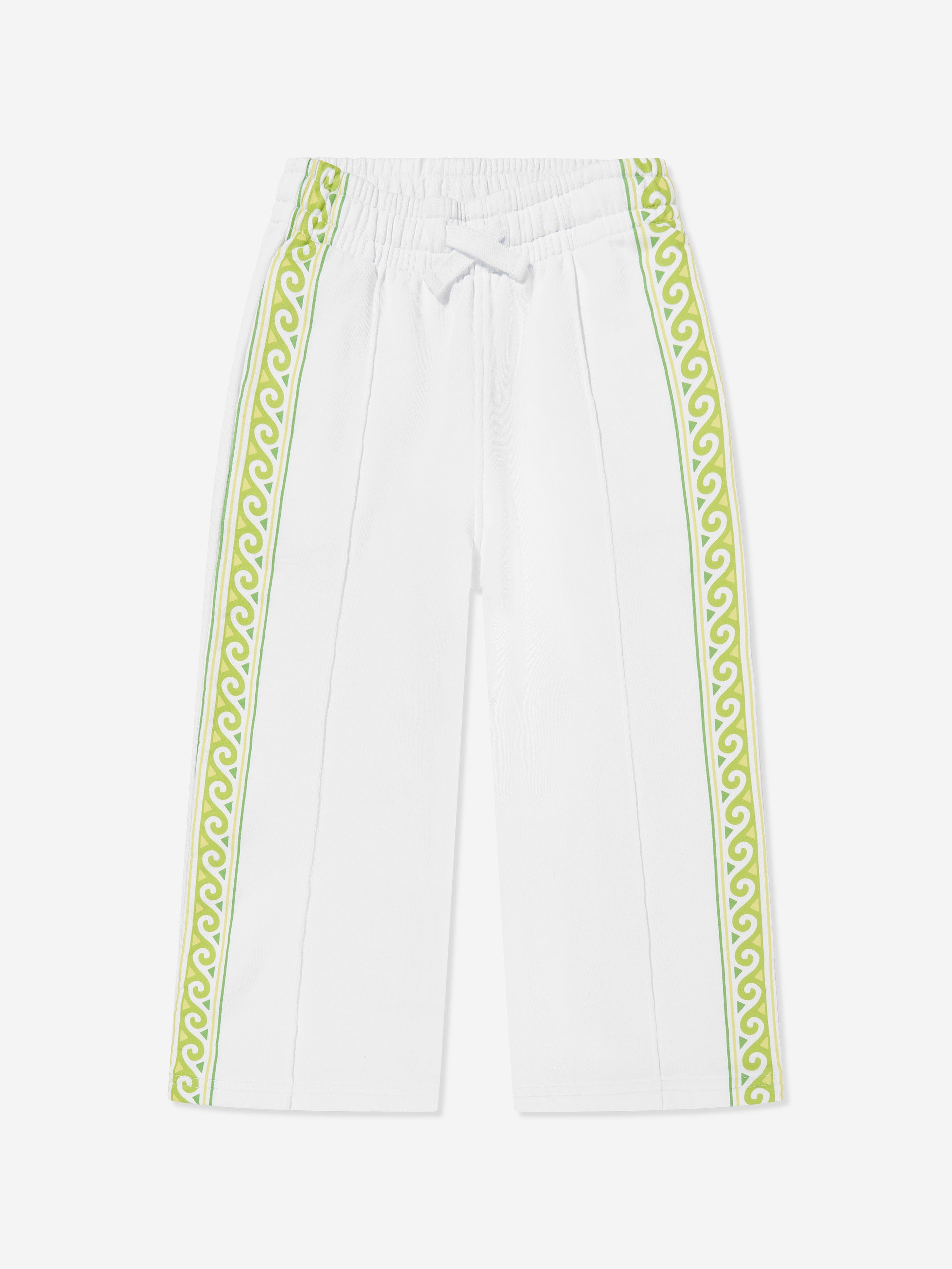 Casablanca Boys Laurel Joggers in Ivory