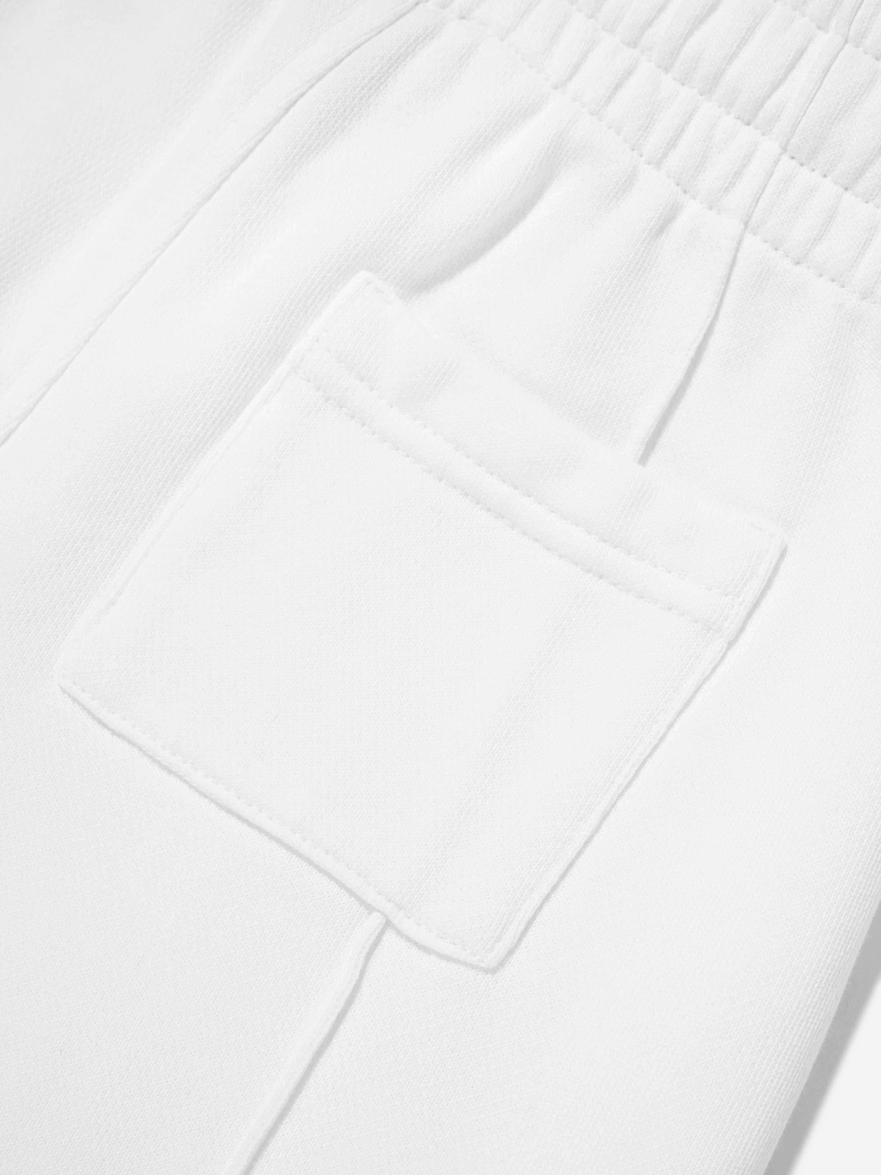 Casablanca Boys Laurel Joggers in Ivory