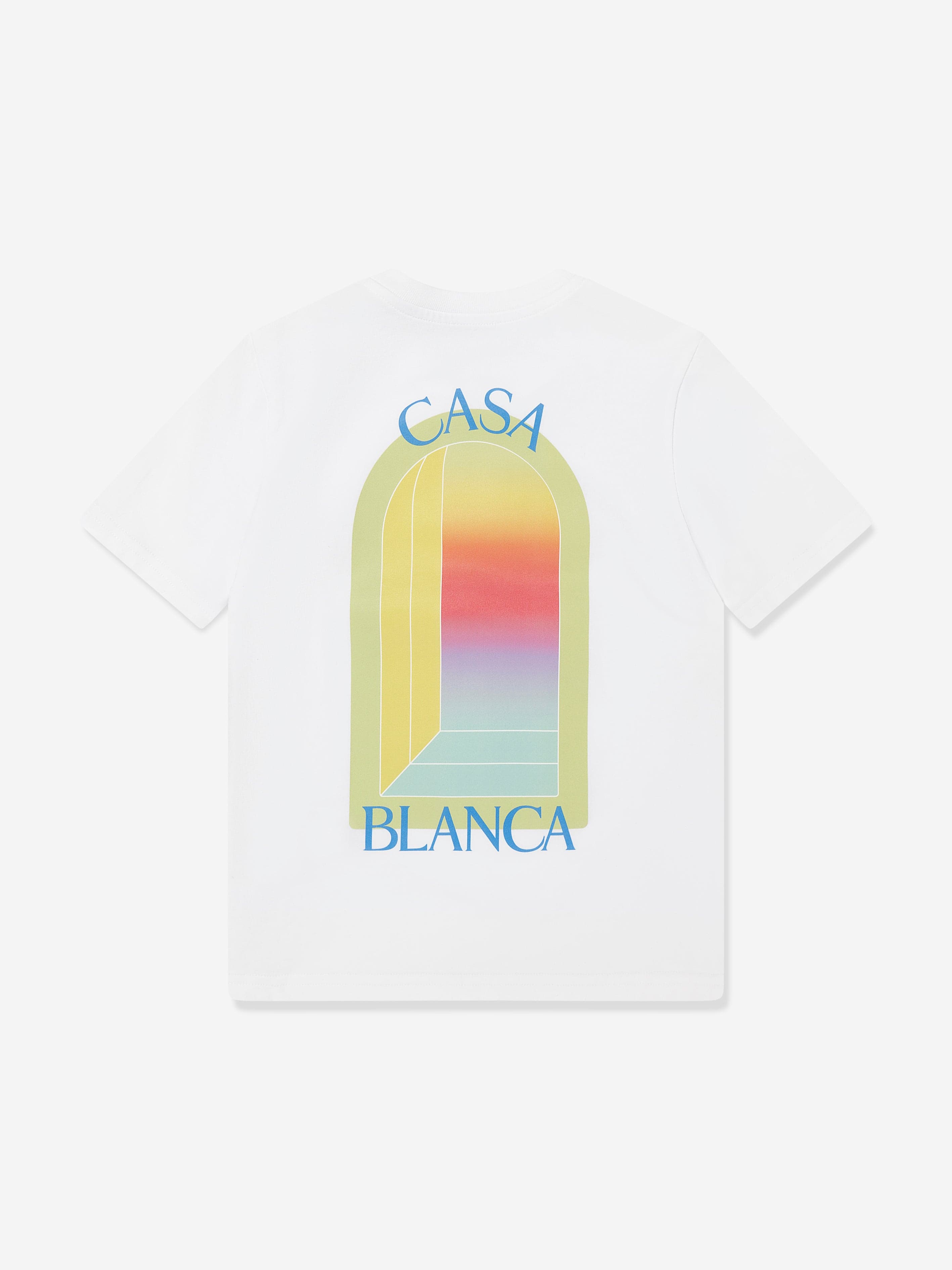 Casablanca Kids L'Arche Classic T-Shirt in White