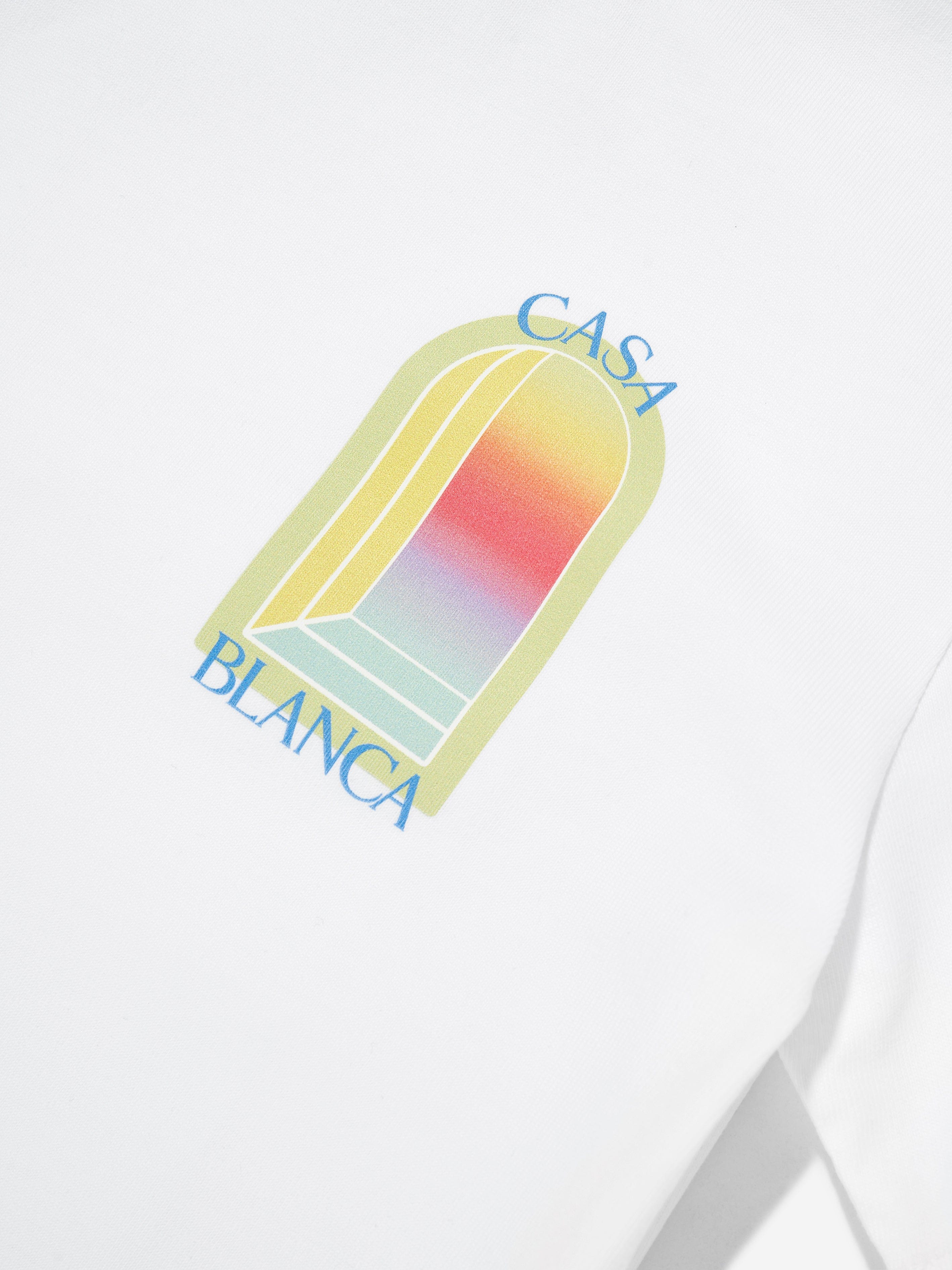 Casablanca Kids L'Arche Classic T-Shirt in White
