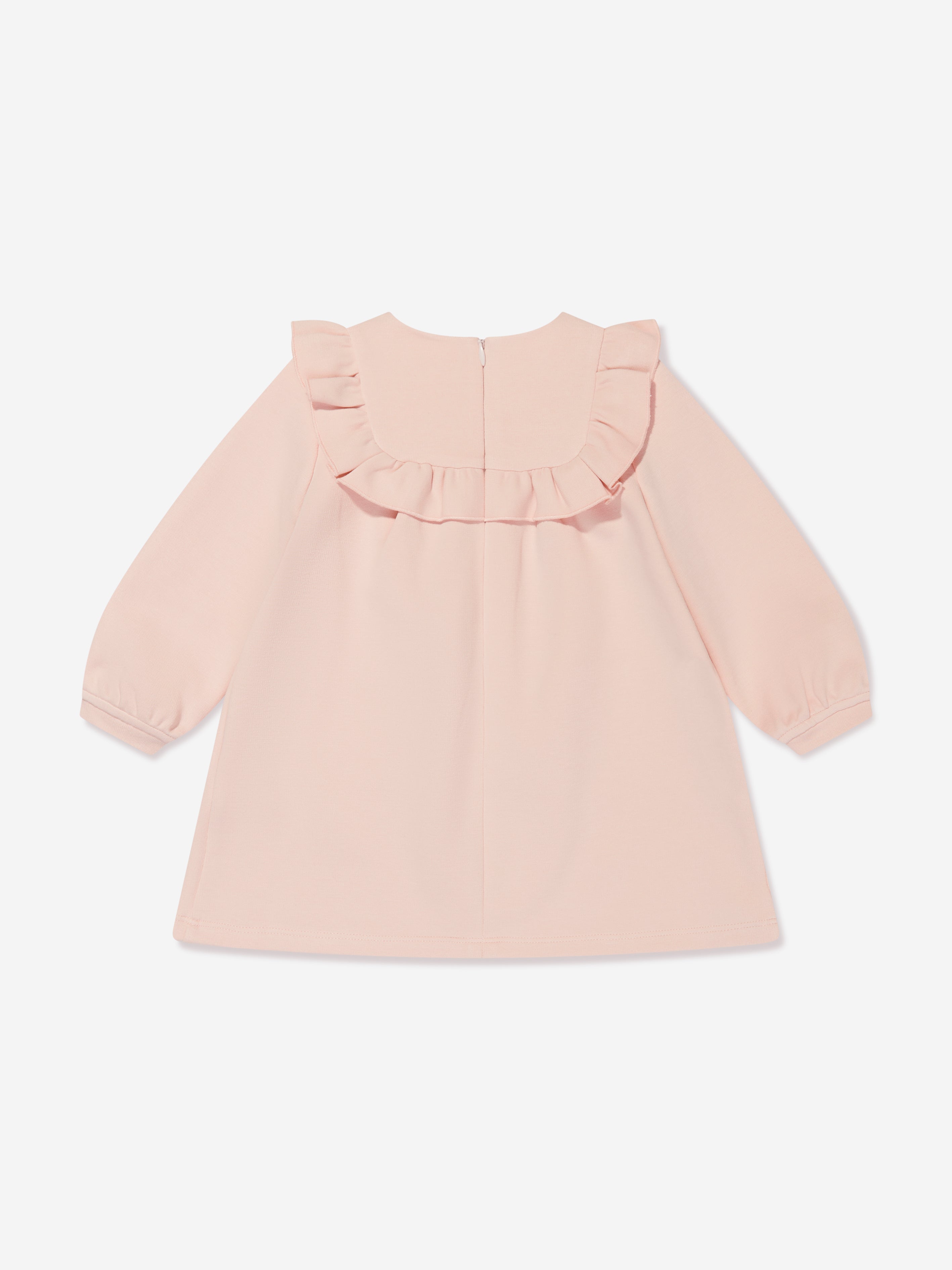 Chloé Baby Girls Ruffle Trim Dress in Pink