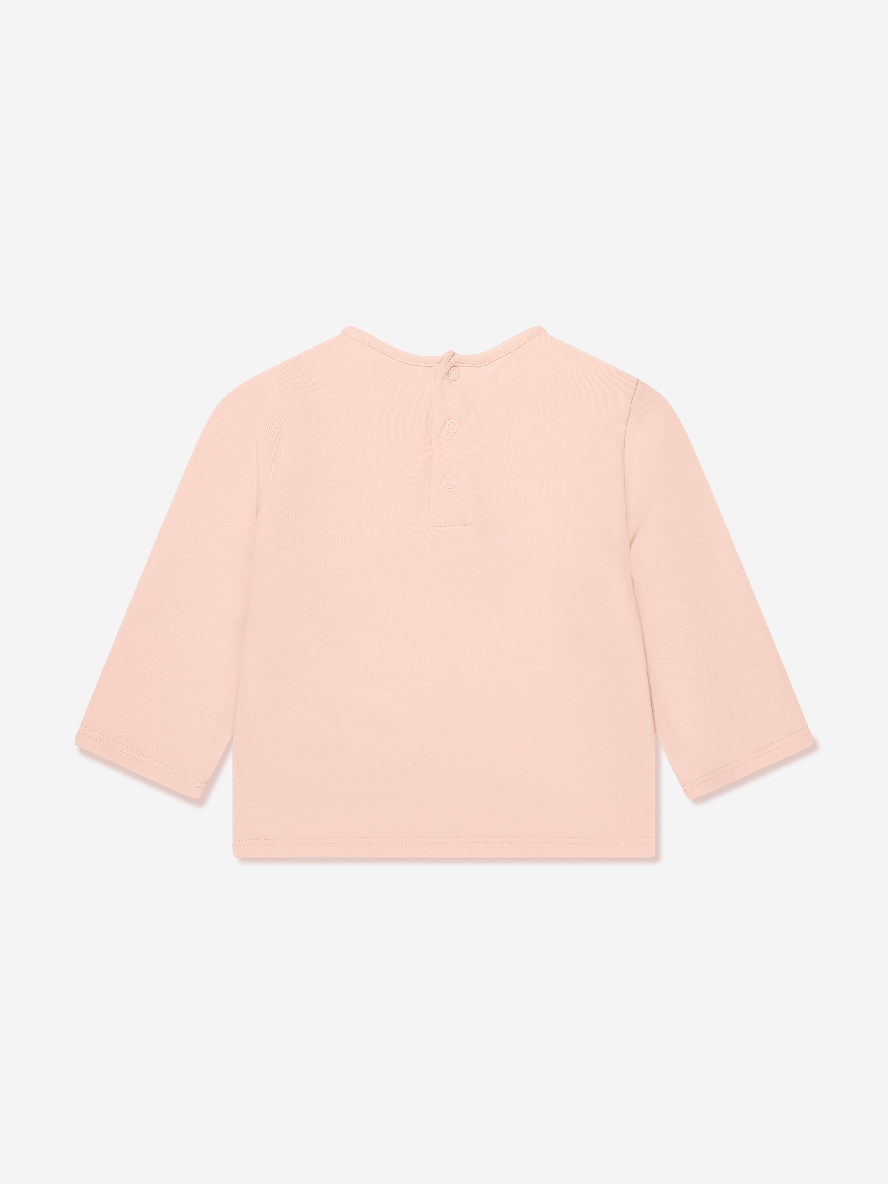 Chloé Baby Girls Long Sleeve T-Shirt in Pink