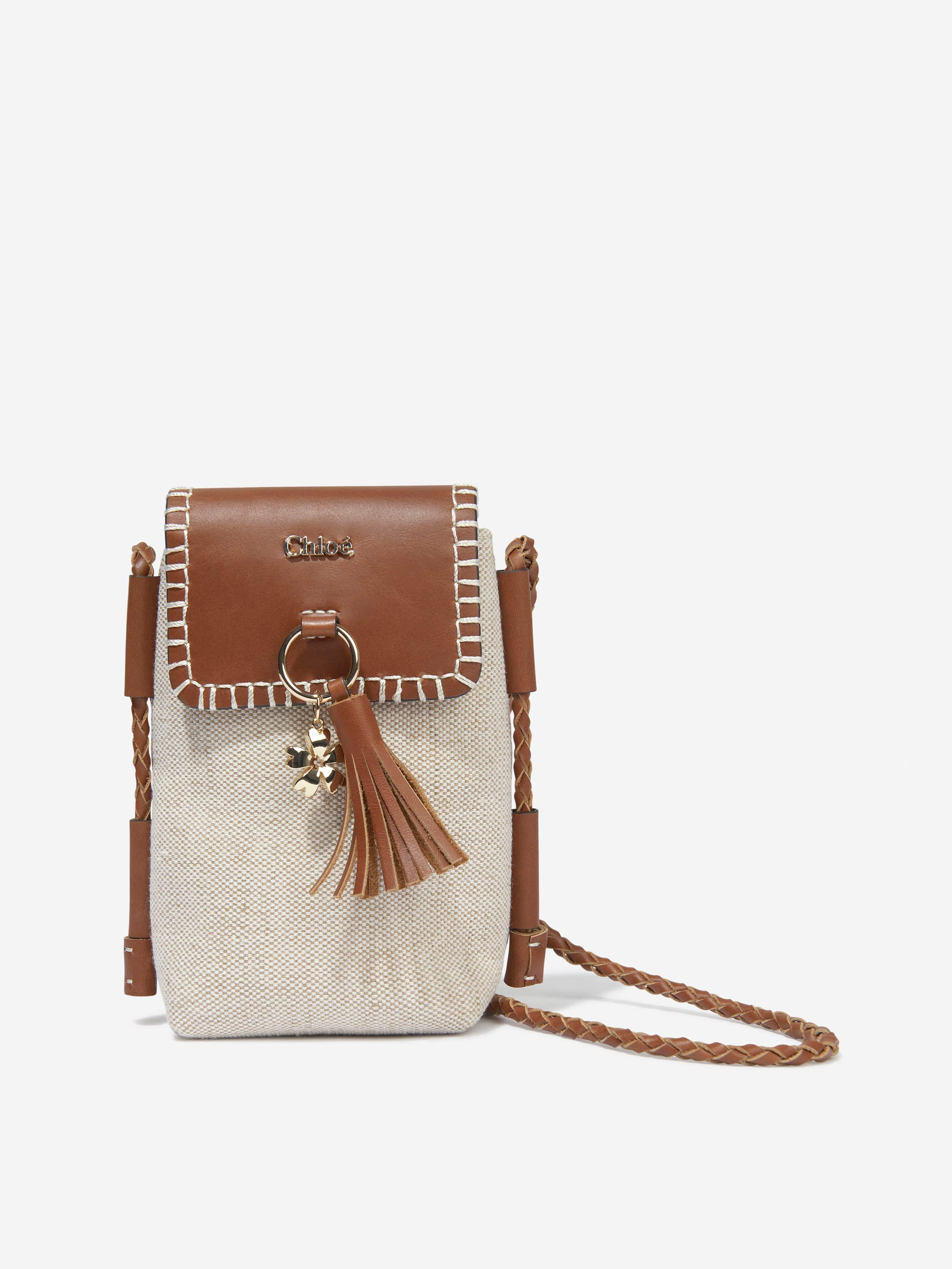 Chloé Girls Shoulder Bag in Beige