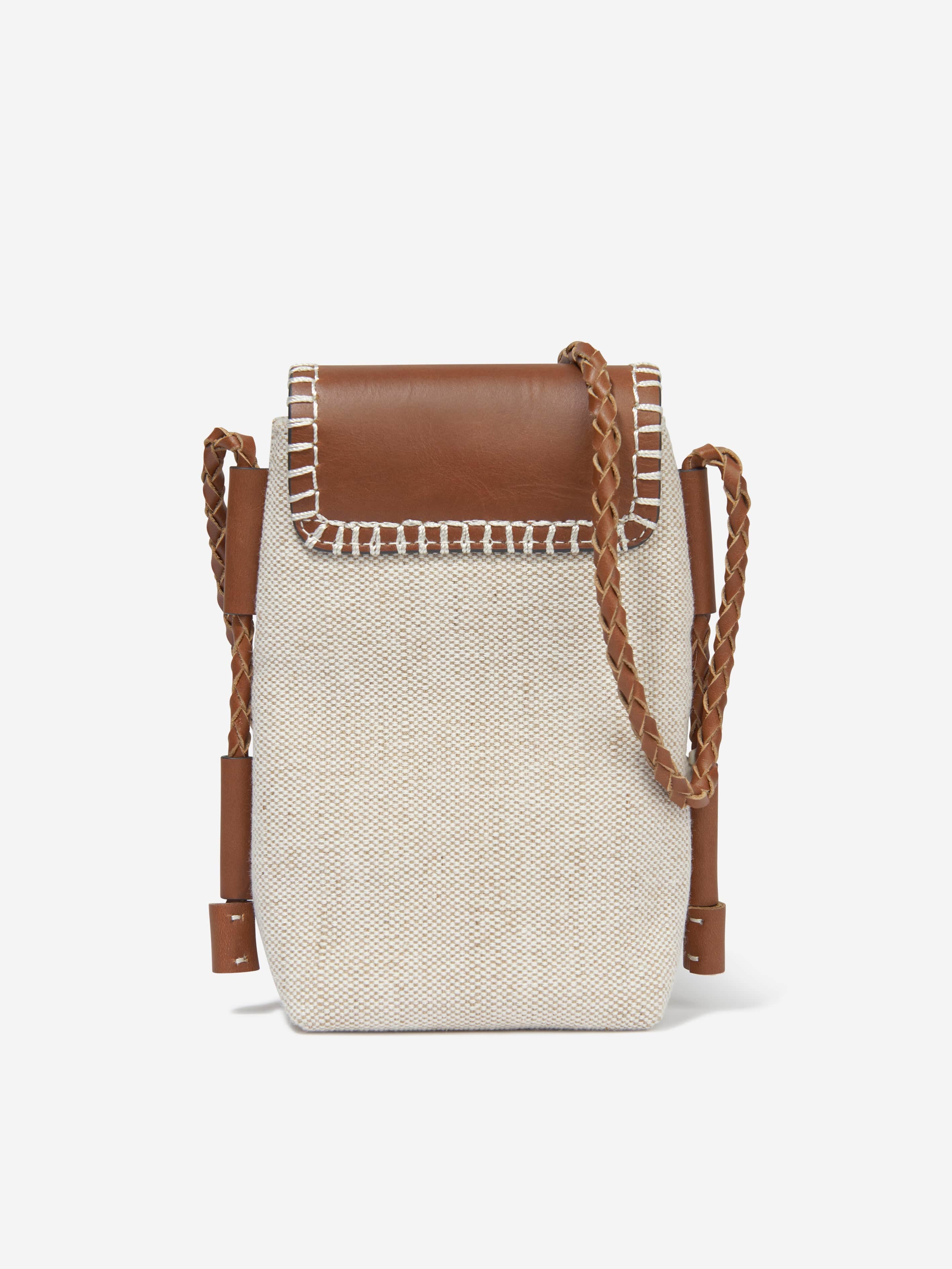 Chloé Girls Shoulder Bag in Beige