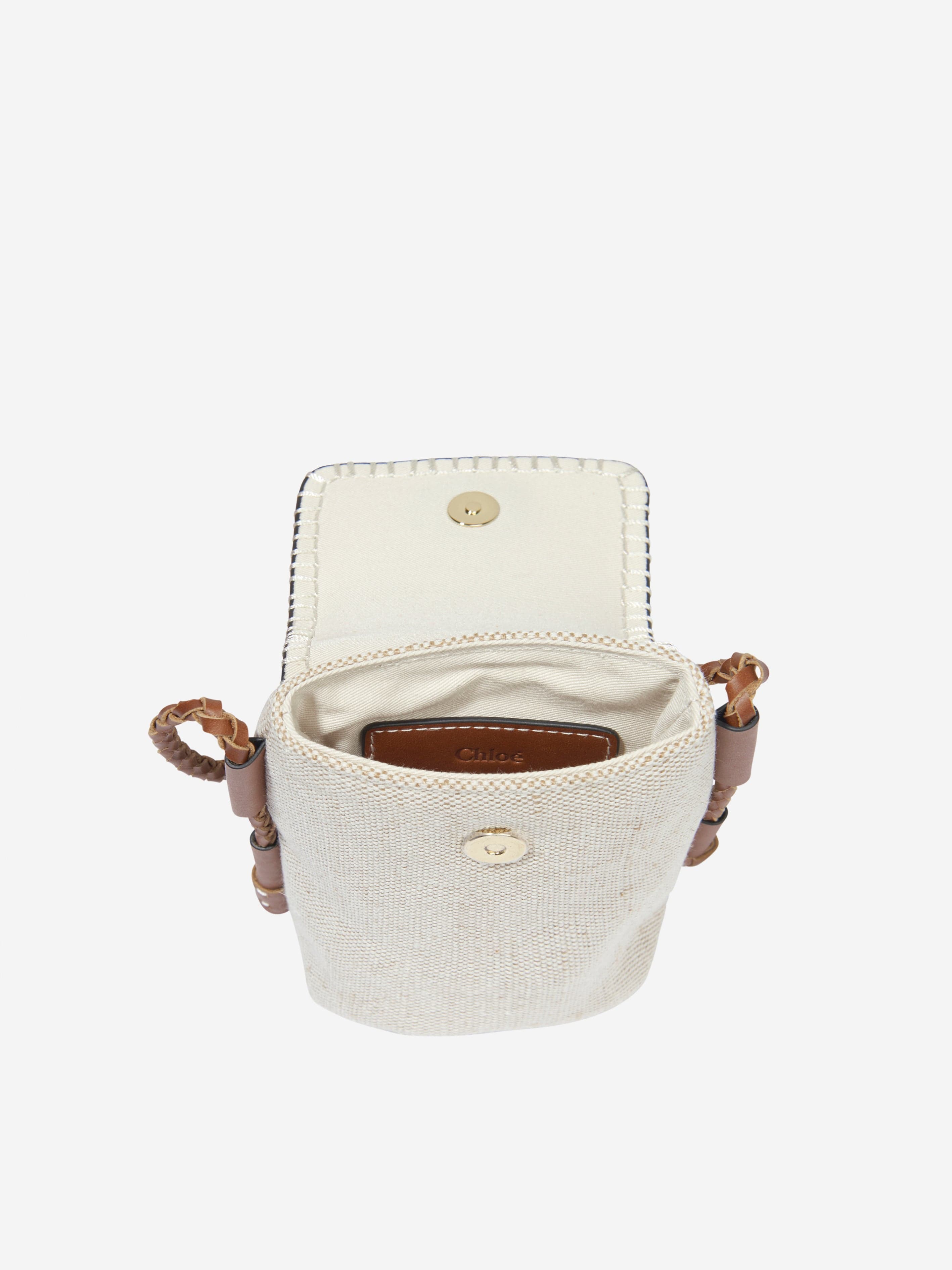 Chloé Girls Shoulder Bag in Beige